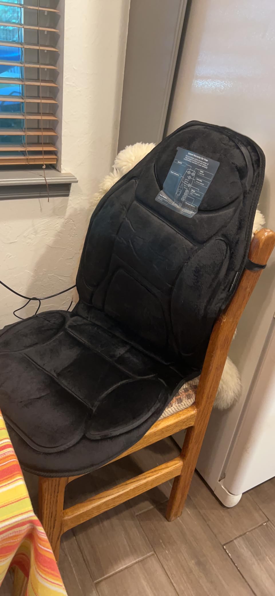 Snailax Back Massager with Heat, Vibration Massage Chair Pad, Seat Cushion customer photo 2