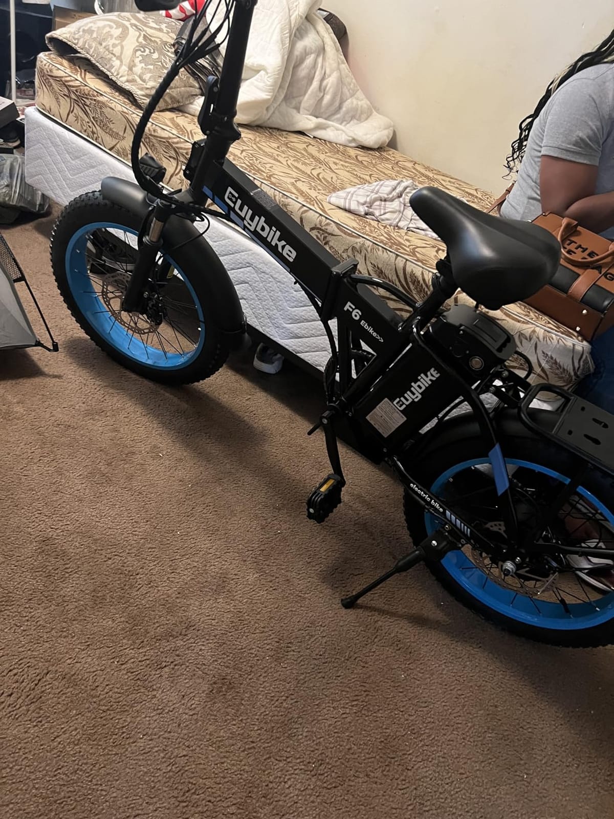 Foldable Electric Bike for Adults, 48V 20Ah Removable Lithium Battery up to 80Miles, 20
