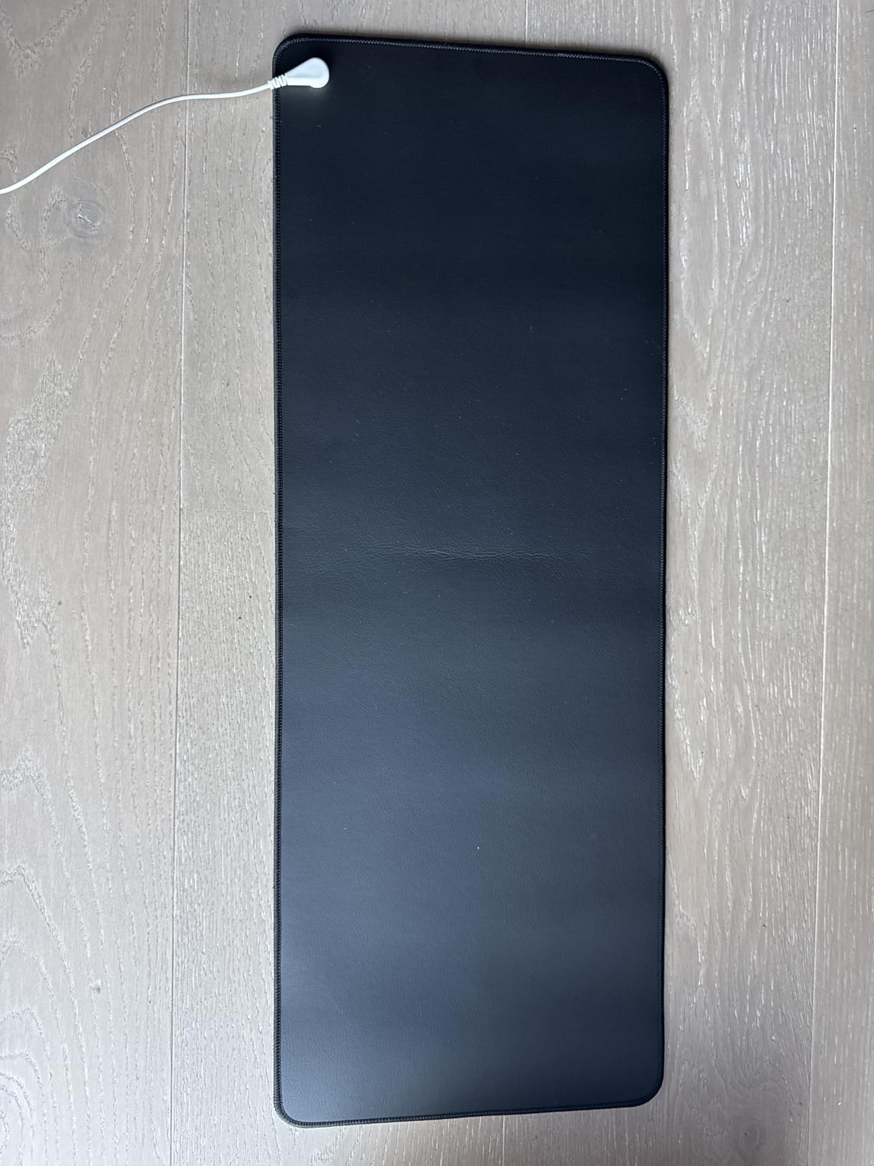 Grounding Mat for Desk, Grounded Mats for Sleep, Pain Relief, Stress Relief, Earth Connected Therapy. Grounding Pads with 15ft Cord, Indoor Grounded for Full Body Balance & Wellness Support(26.5x10in) customer photo 2