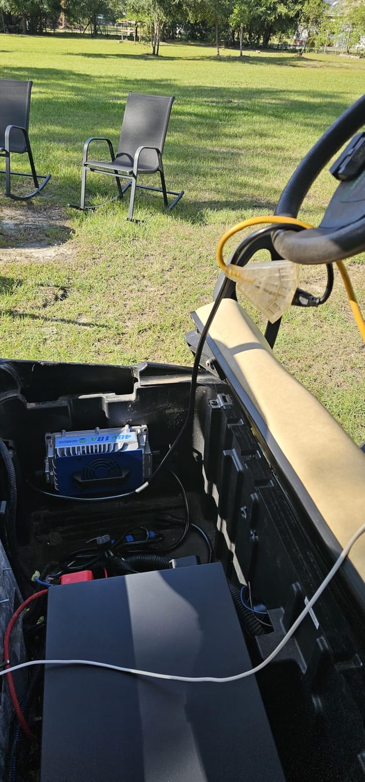DC HOUSE Metal Case 48V 100Ah Lithium Golf Cart Battery Kit w/ 18A Charger customer photo 2
