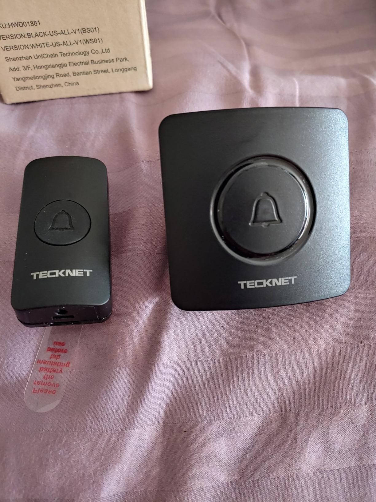 TECKNET Non-APP Solar RGB Wireless Driveway Alarm customer photo 1