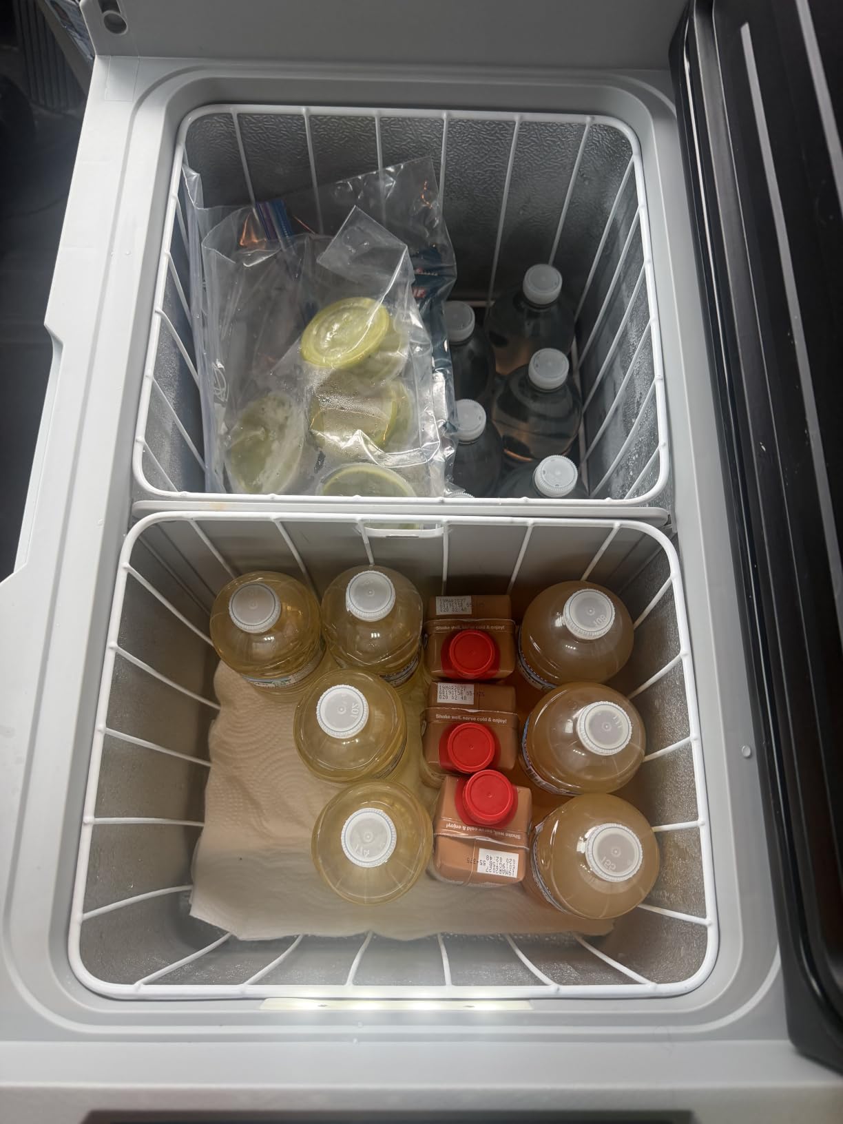 EUHOMY 47QT 12 Volt Refrigerator,Dual Zone -4℉~68℉ Portable Freezer for Car customer photo 2