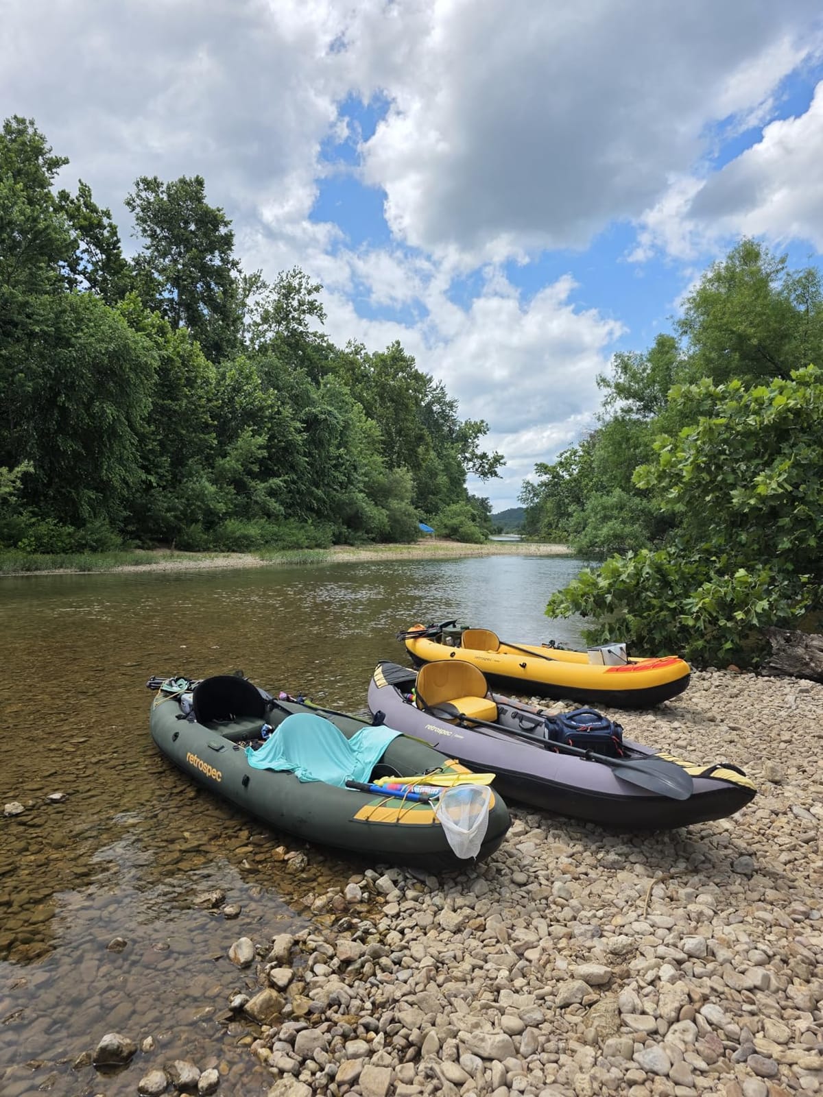 Retrospec Coaster Single & Tandem Inflatable Kayak for Adults - Blow Up Kayak, 220 & 440lb Capacity, Portable Lightweight Kayak with Paddle, Pump & Carry Bag customer photo 1
