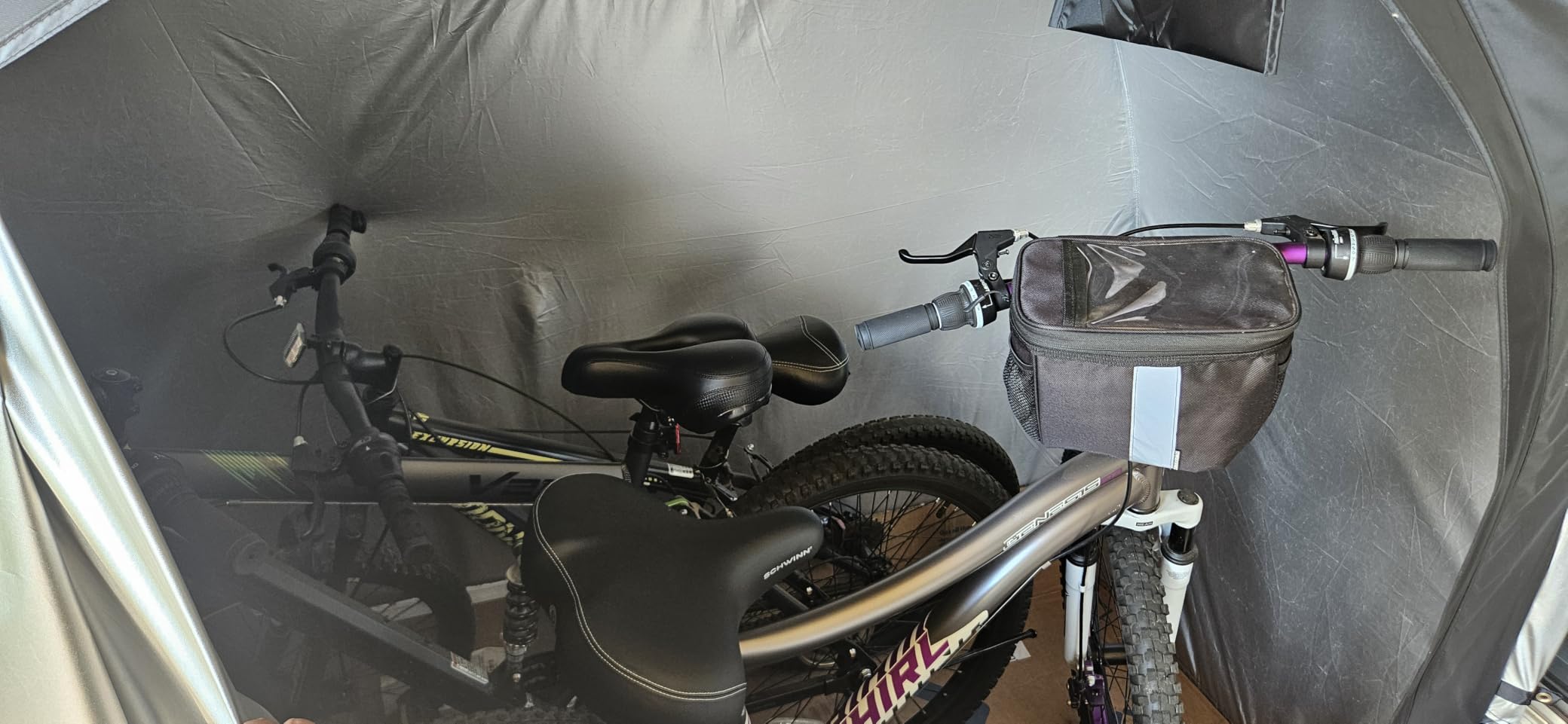 Happy Travel Bike Storage Shed Tent, Waterproof Portable Bicycle Cover Shed customer photo 2