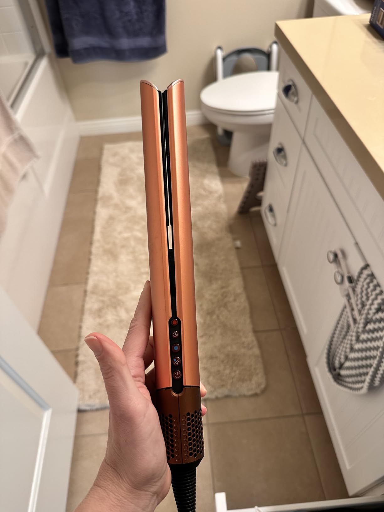 Dyson Airstrait™ Straightener, Wet to dry hair straightener, No heat damage, No hot plates, All hair types customer photo 2