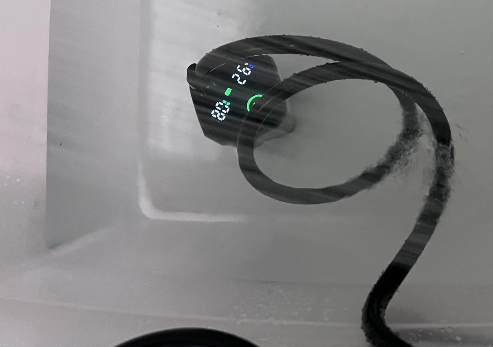Portable Shower for Camping: 10000 mAh Rechargeable Shower, IPX8 Waterproof,High-Pressure Flow Camp Shower Pump,5-Speed Outdoor Shower with LED Display, Camping Gifts, Dog Bath, Hiking customer photo 1