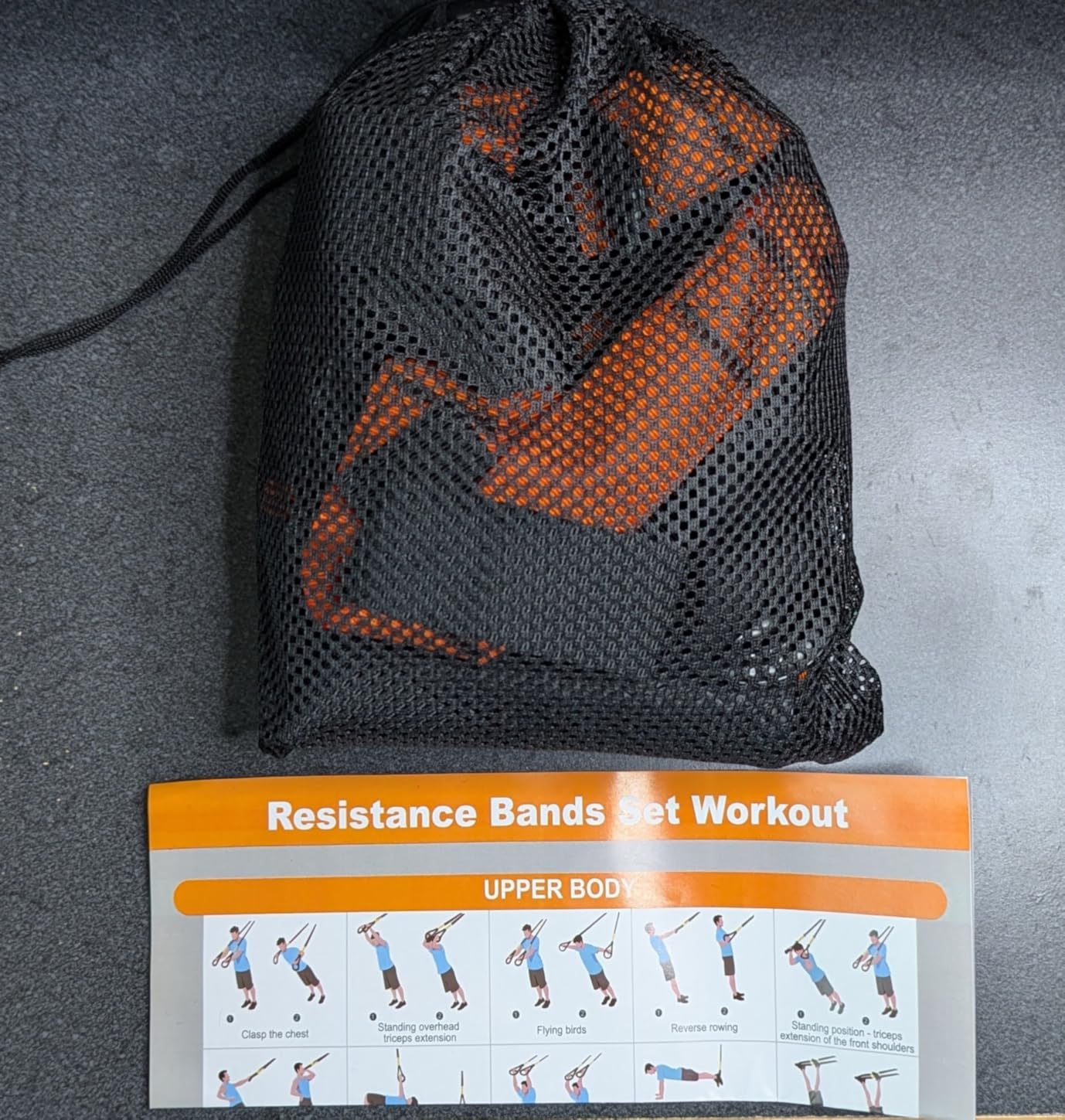 Home Resistance Training Kit, Suspension Trainer Straps with Adjustable Extension, Door Anchor, and Carry Bag – Strength Training Equipment for Full Body Bodyweight Workouts at Home or Outdoors customer photo 2