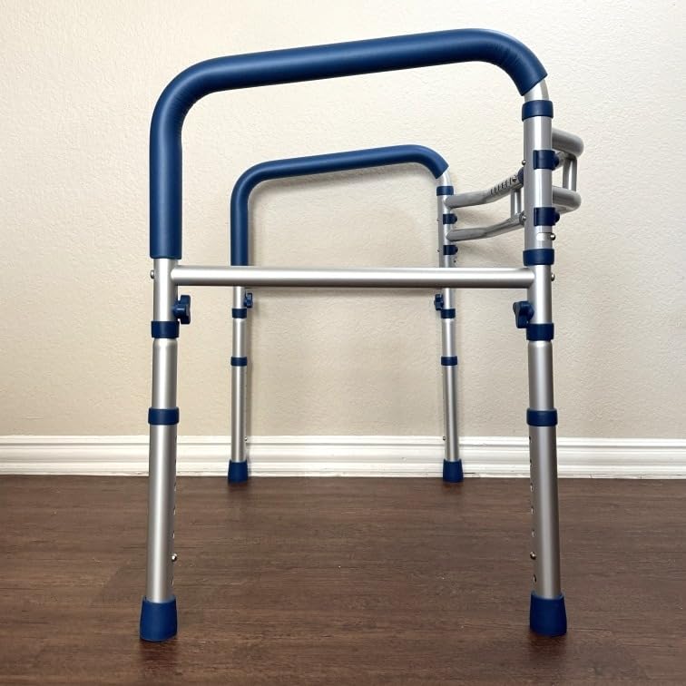 Loyoda Toilet Safety Frame for Seniors, Adjustable Toilet Safety Rail customer photo 2