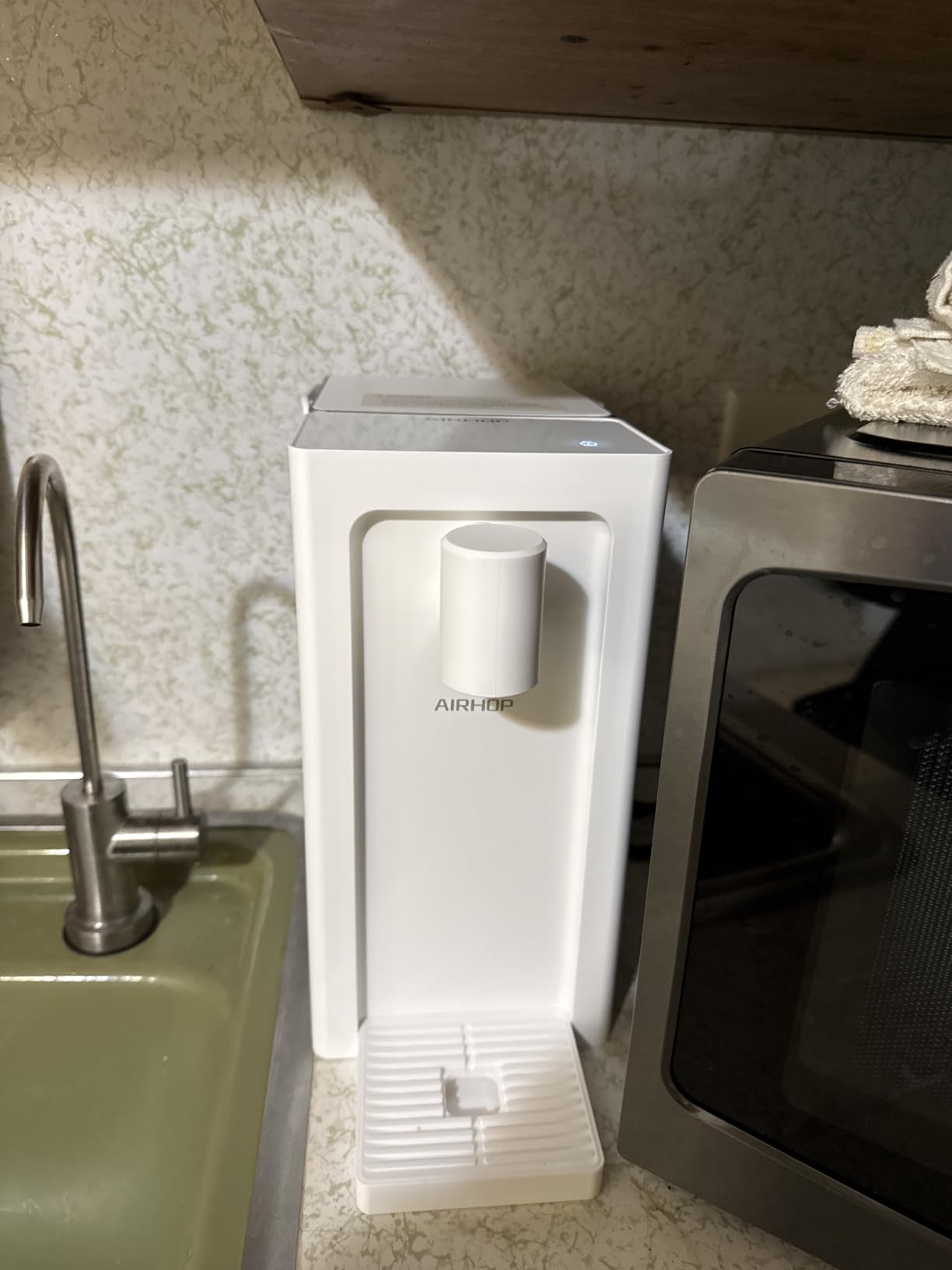 AIRHOP 3L Instant Hot Water Dispenser Countertop 5 Temp 3 Volume Options customer photo 2