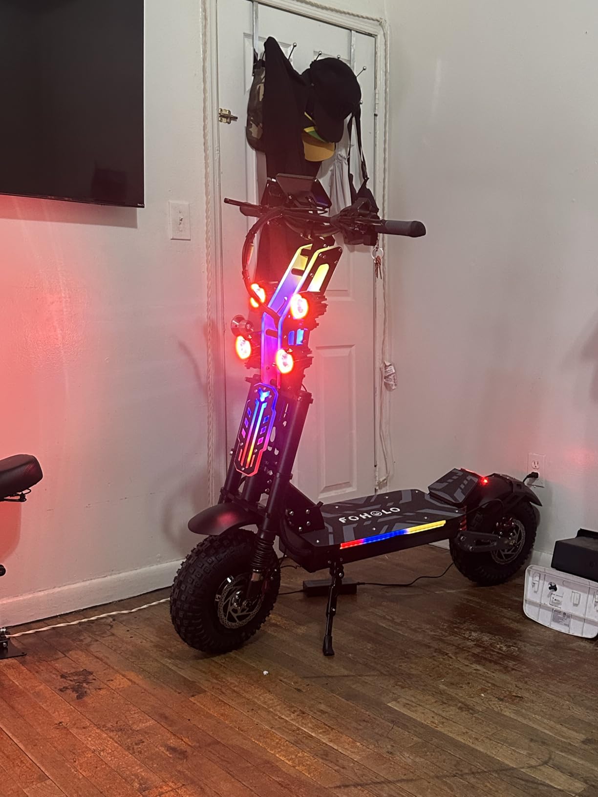 7000W Motor 60V Electric Scooter Up to 55MPH 33Ah Battery 65+ Mile Range customer photo 1