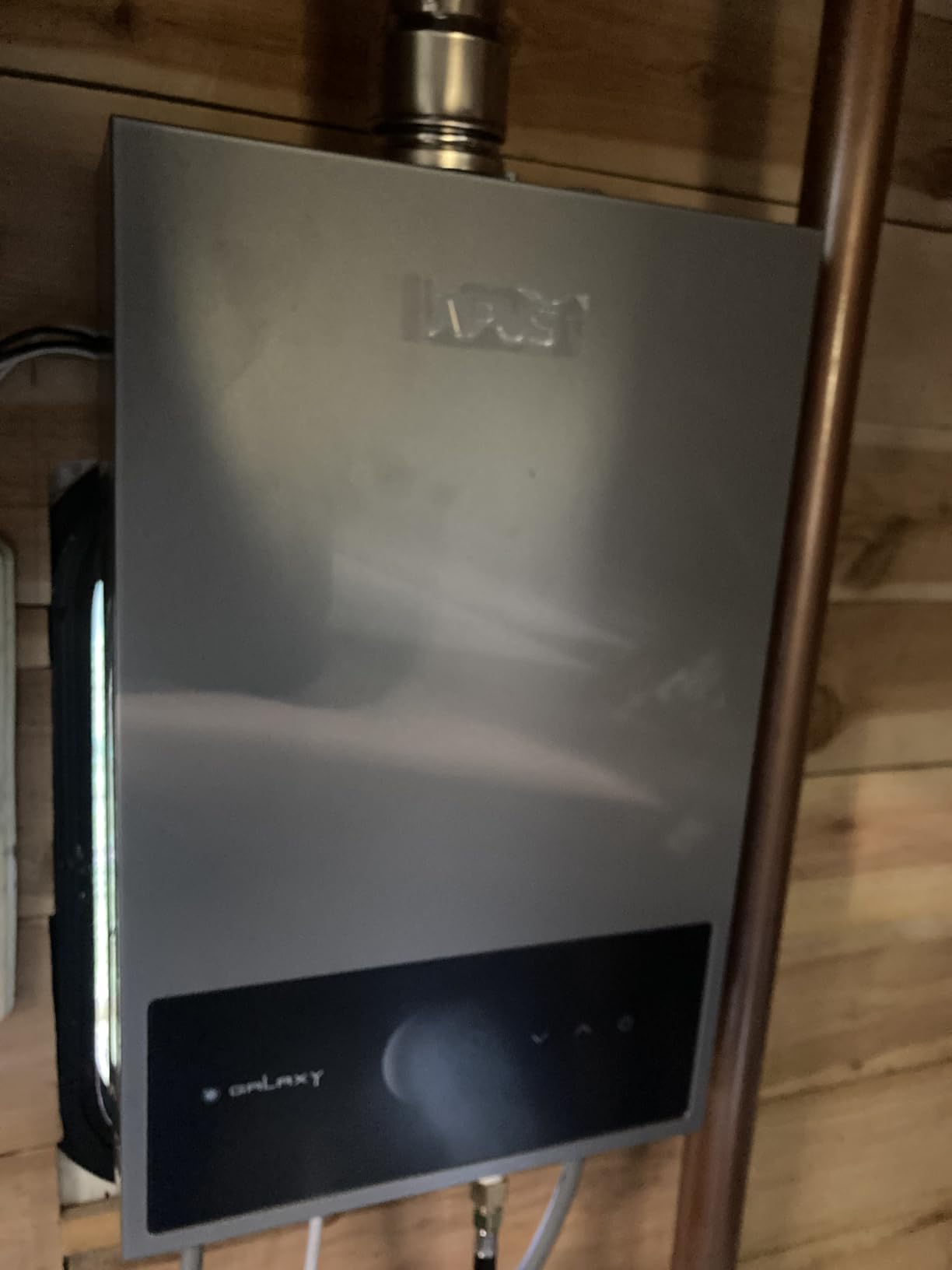 APUS Natural Gas Tankless Water Heater, 95,000 BTU, 4.42 GPM Indoor customer photo 1