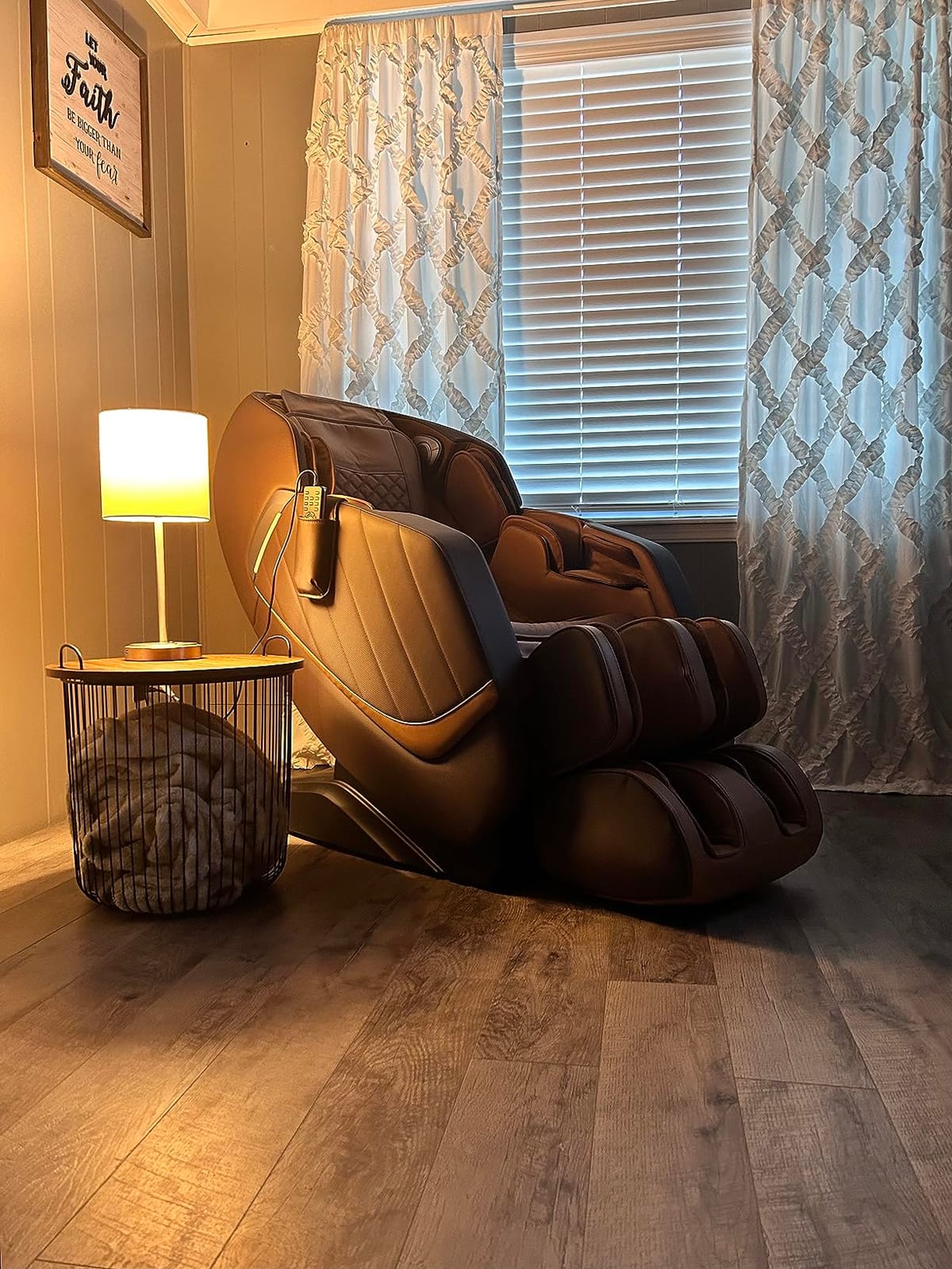 4D Massage Chair Full Body Zero Gravity OverSize Recliner with Body Scan customer photo 1