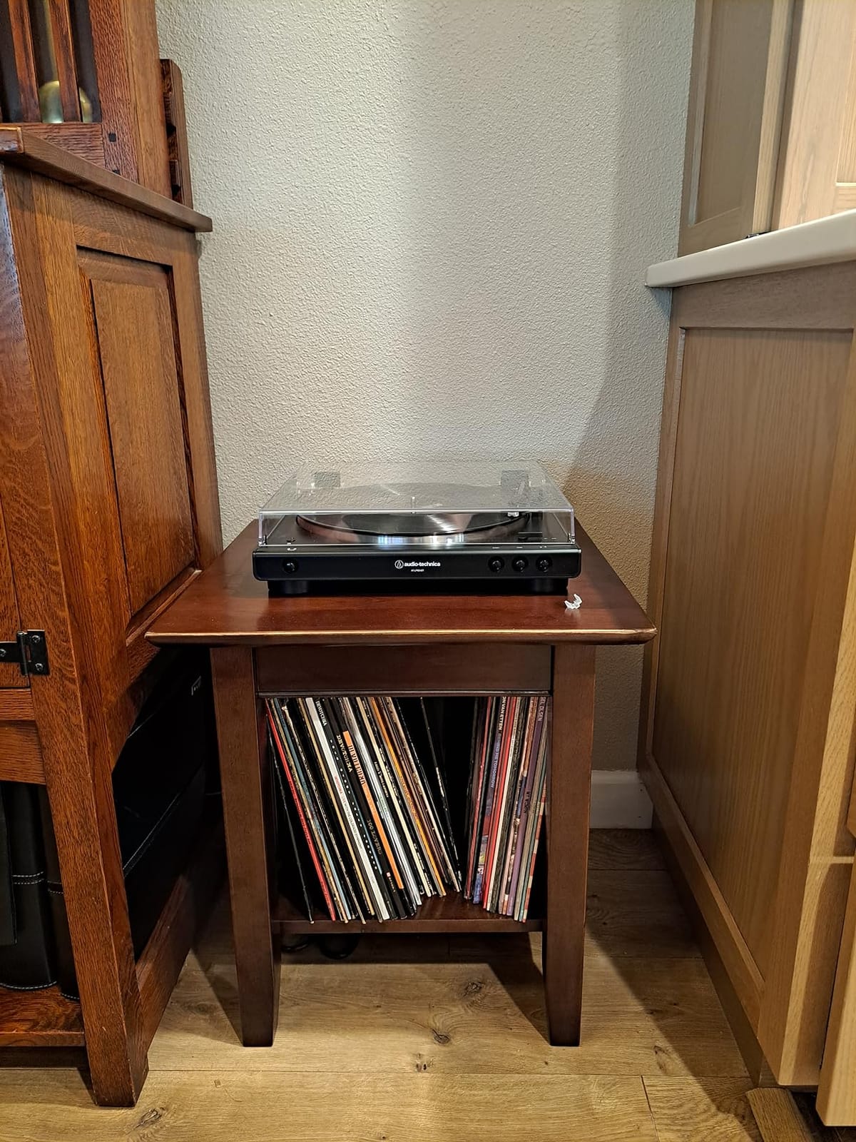 Audio-Technica AT-LPGO-BT Fully Automatic Wireless Belt-Drive Turntable (Gun-Metal/Black) customer photo 1