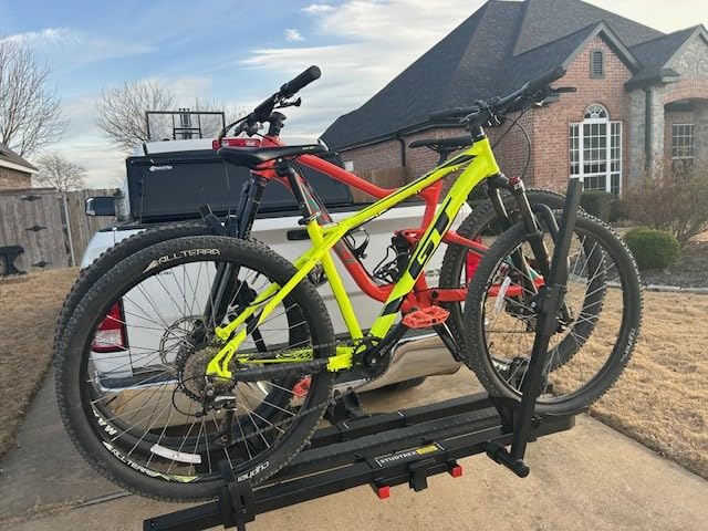 TrailV2 Plus Ebike Rack with Ramp 170 lb 2-Bike Rack Hitch Mount Heavy Duty customer photo 1