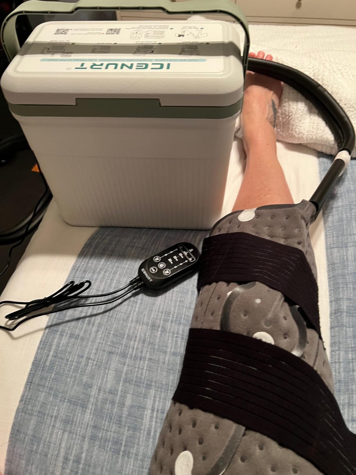 Programmable Timer Ice Machine for Knee After Surgery w/Quiet Pump customer photo 1
