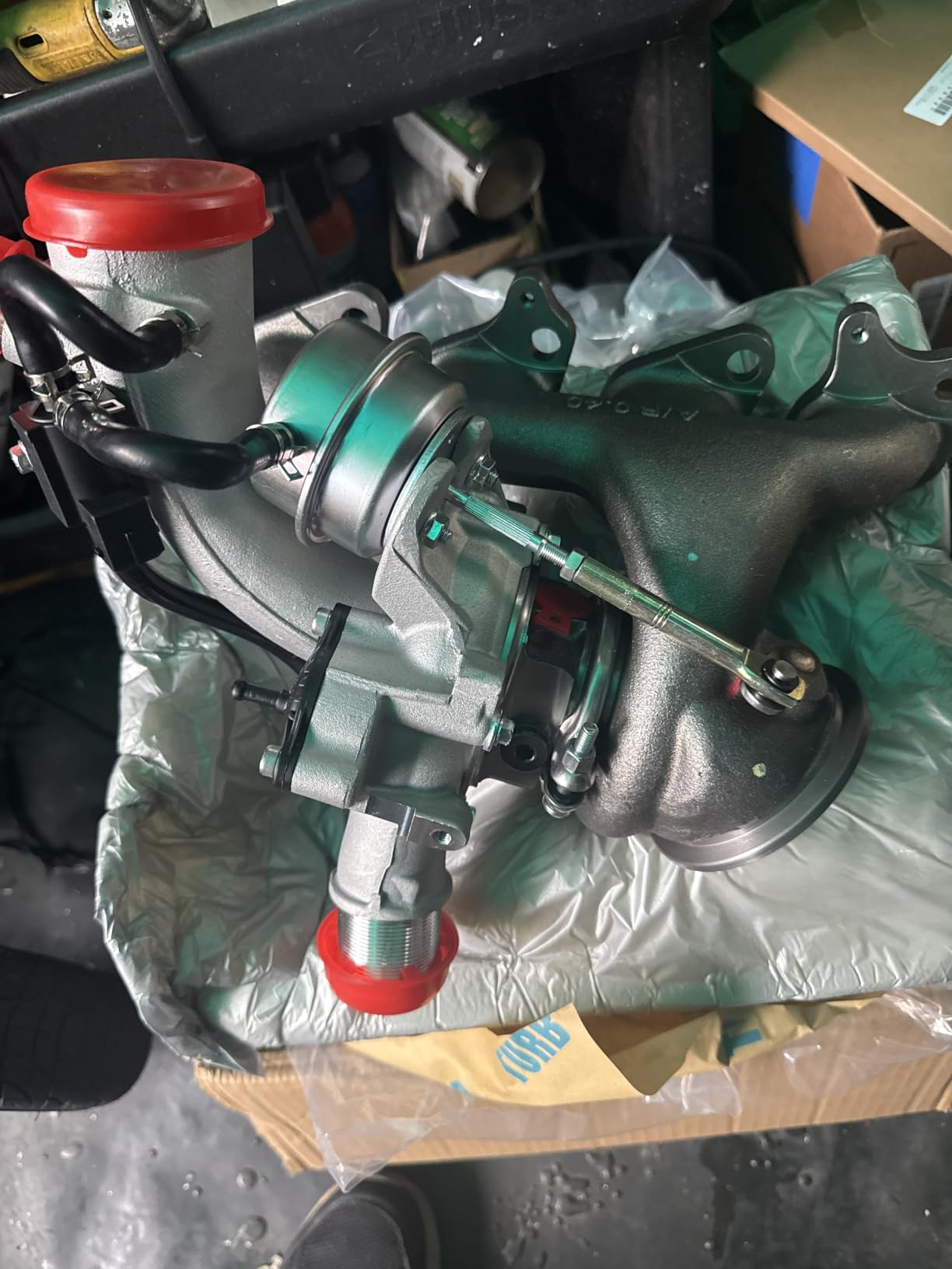 Turbocharger for 2011-2015 Cruze with Complete Installation Kits - Fits 1.4L Cruze Limited 2016, Encore 2013-2021, Sonic 2012-2020, Trax 2013-2021 - A14NET Engines GT1446V - Replaces# 55565353 667-203 customer photo 1