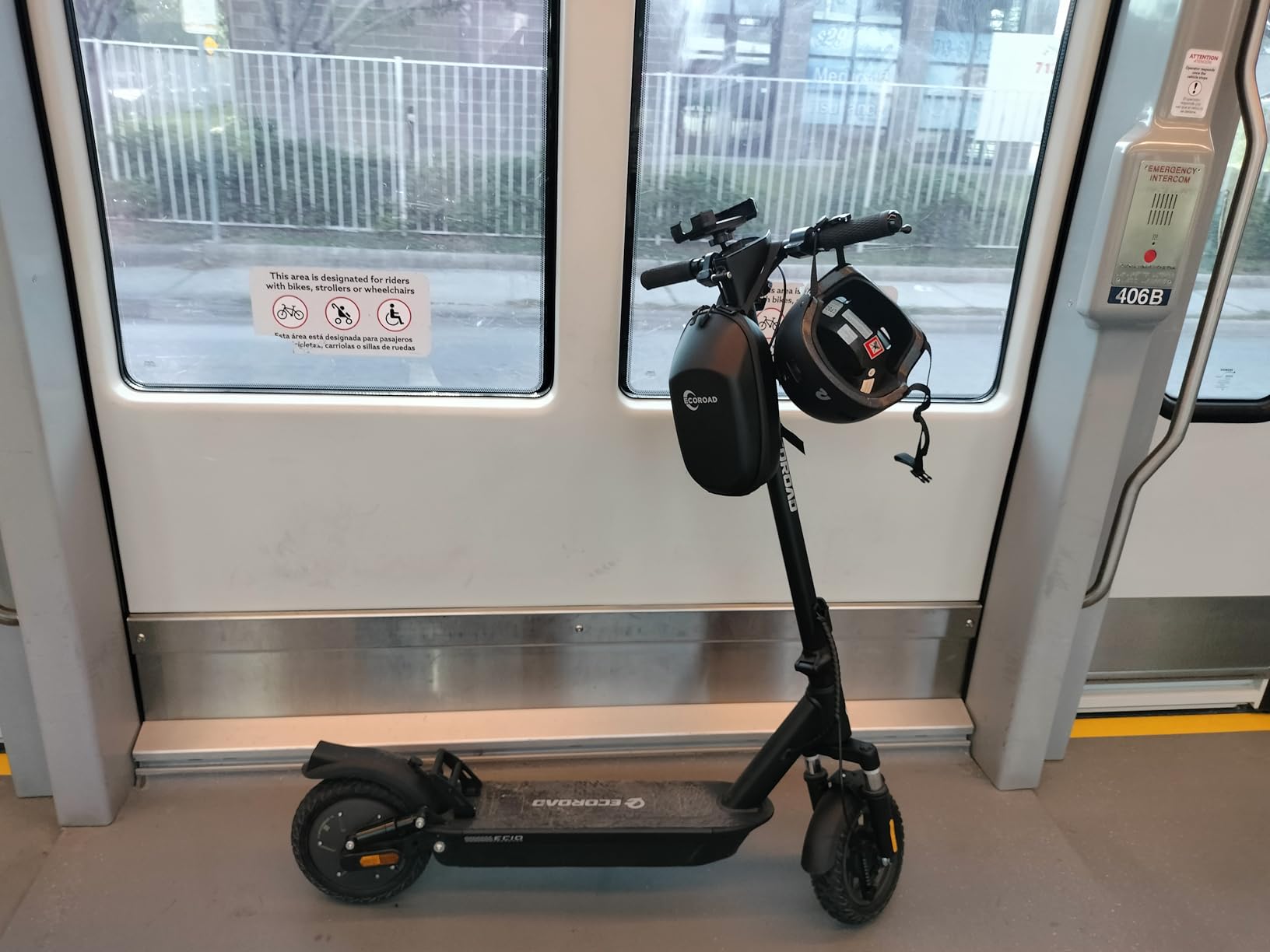 ECOROAD Electric Scooter for Adults 750W 25 MPH 30-35 Miles Long Range customer photo 2