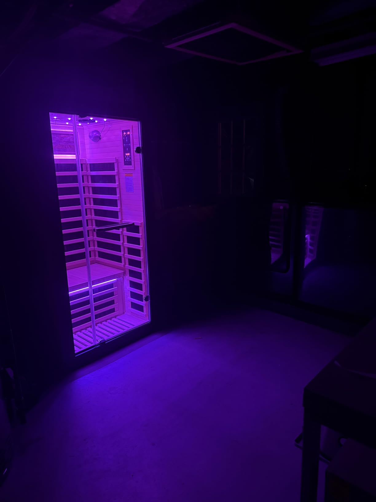 OUTEXER Traditional Steam Sauna 240V 3KW Home Spa Room for 2-3 Person customer photo 2