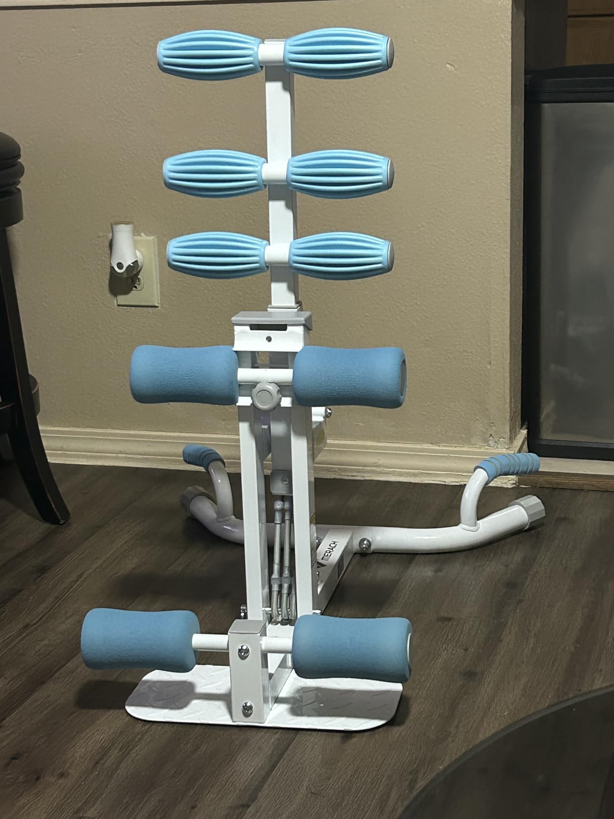 MERACH Deep Squat Machine for Women, Adjustable Glutes Trainer Machine, Core & Leg Exercise, Push Up Board Workout Equipment at Home Gym customer photo 2