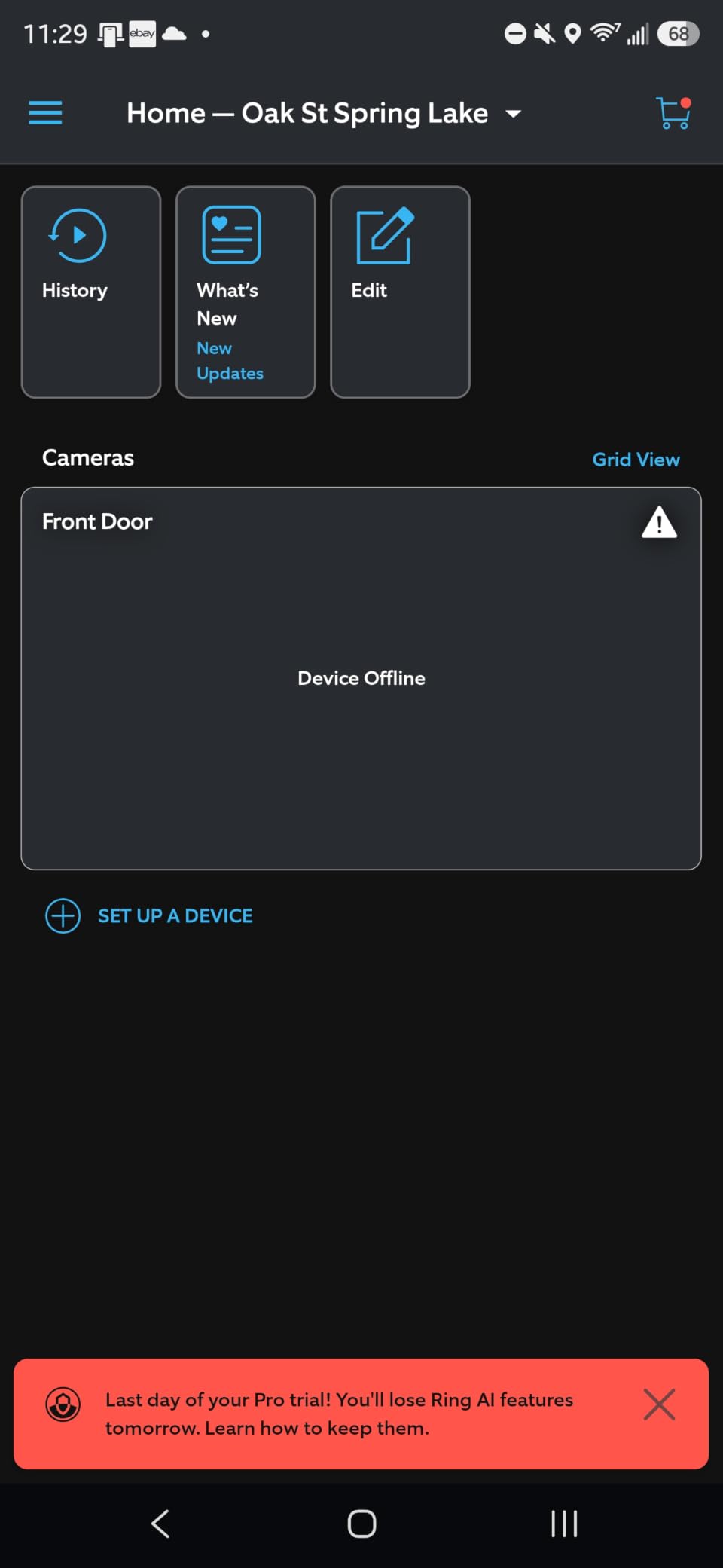 Ring Wired Doorbell 2K (newest model), Retinal 2K with wide-angle video, up to 6x Enhanced Zoom, and Two-Way Talk, Speckled Gray customer photo 1
