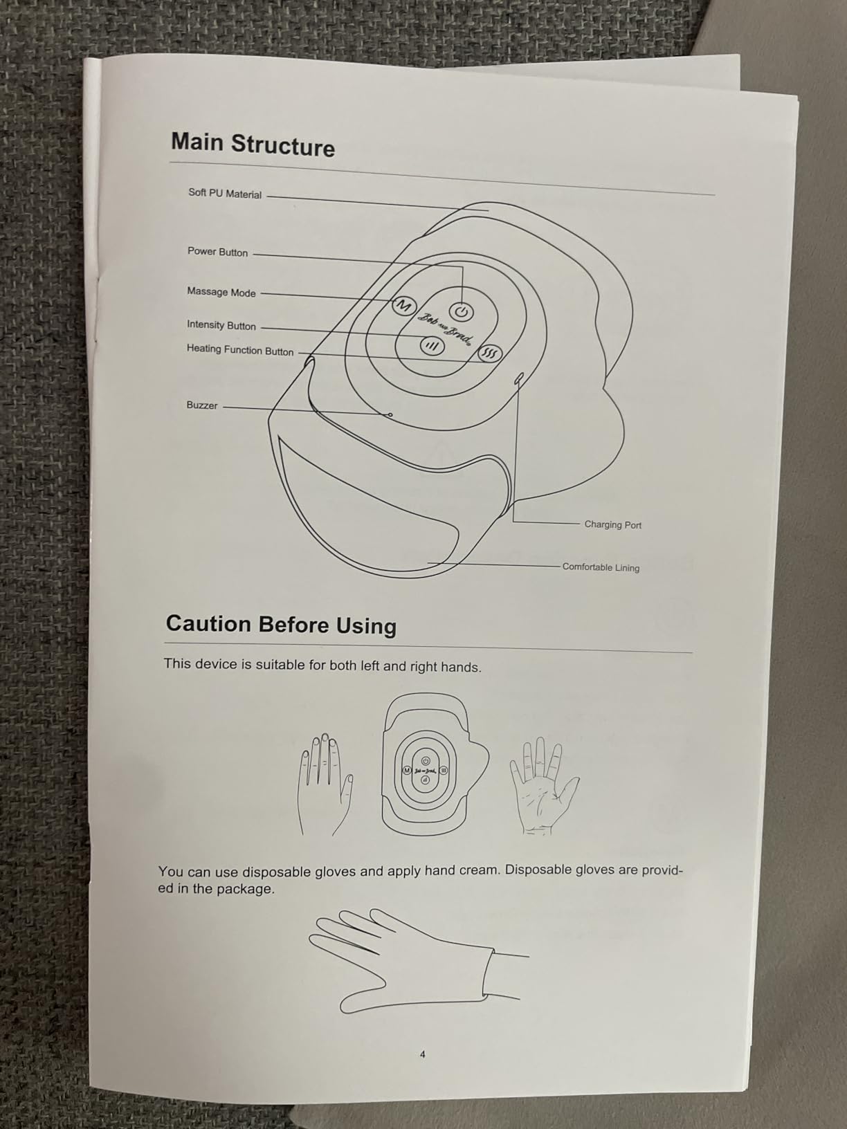 BOB AND BRAD Hand Massager with Heat, Individual Fingers customer photo 1