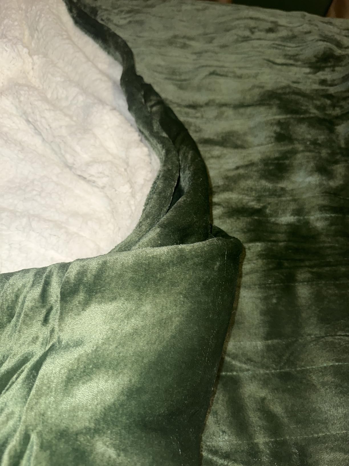 Heated Blanket Queen Size Dual Control Electric Blanket Queen, Grey customer photo 2