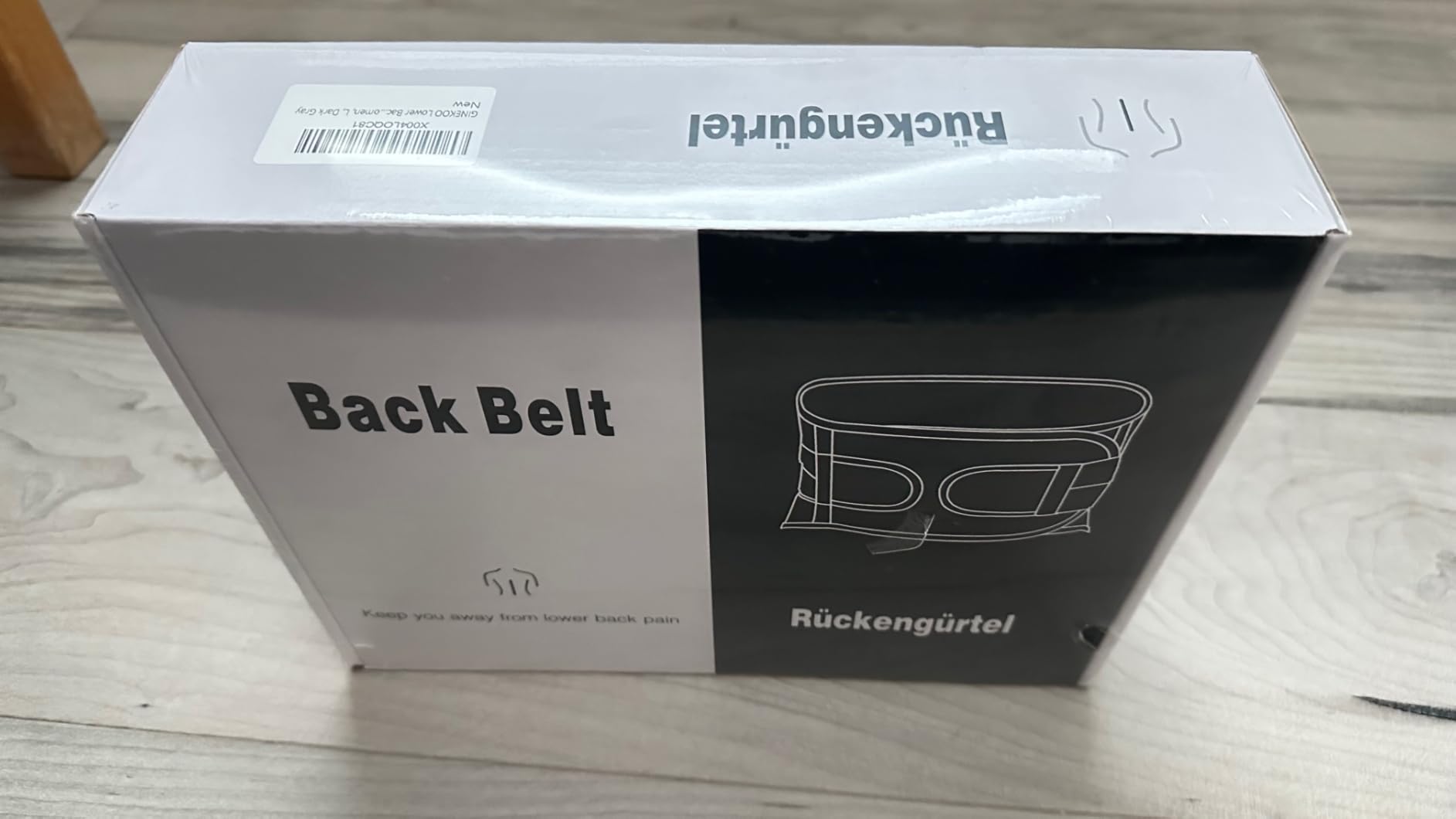 Red Light Decompression Back Belt with Massage for Back Pain customer photo 2