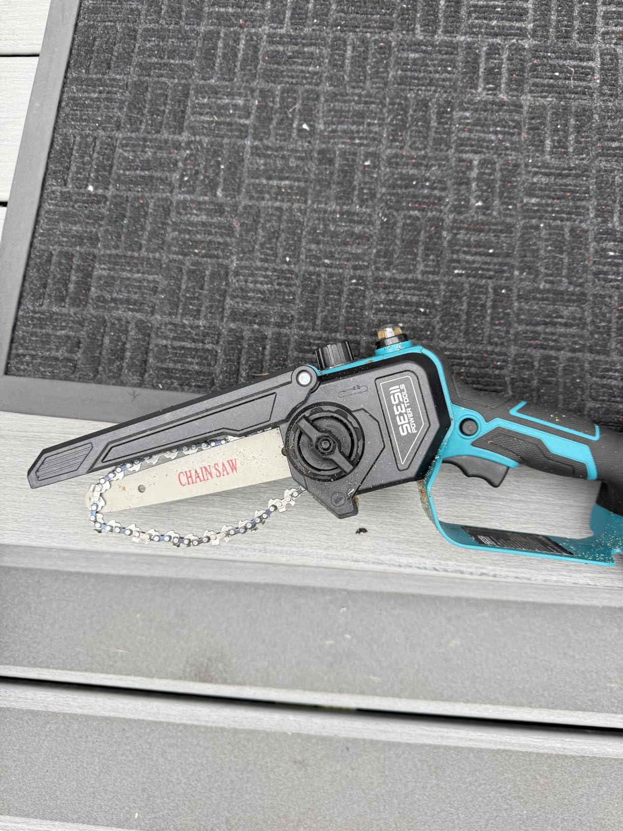 SEESII 6-in-1 Cordless Pole Saw & Hedge Trimmer Combo, Brushless Motor customer photo 2
