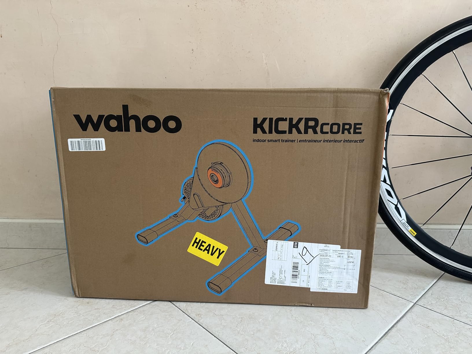 Wahoo Fitness KICKR CORE 2 ZWIFT COG and Click - Orange Cog 3rd Generation customer photo 1