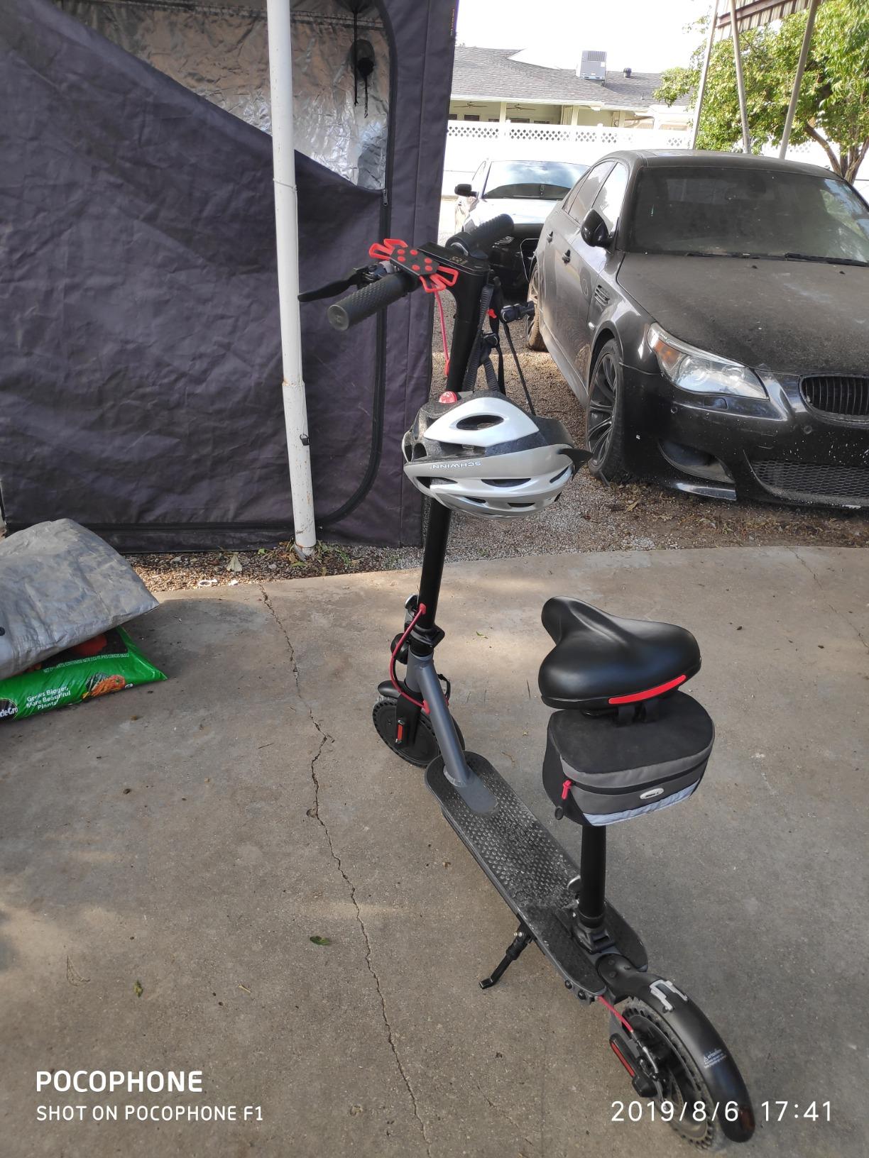 Hiboy U2 Pro Electric Scooter for Adults with Seat & Basket customer photo 2