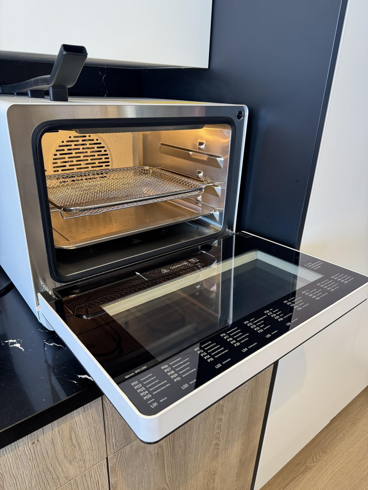 FOTILE HYZK32-E3-E ChefCubii 1.1 cu. ft. 4-in-1 Combi-Steam Oven with Steam-Bake, Air Fry, Convection, Dehydrator Functions, and 50 Preset Menus, Beige customer photo 2