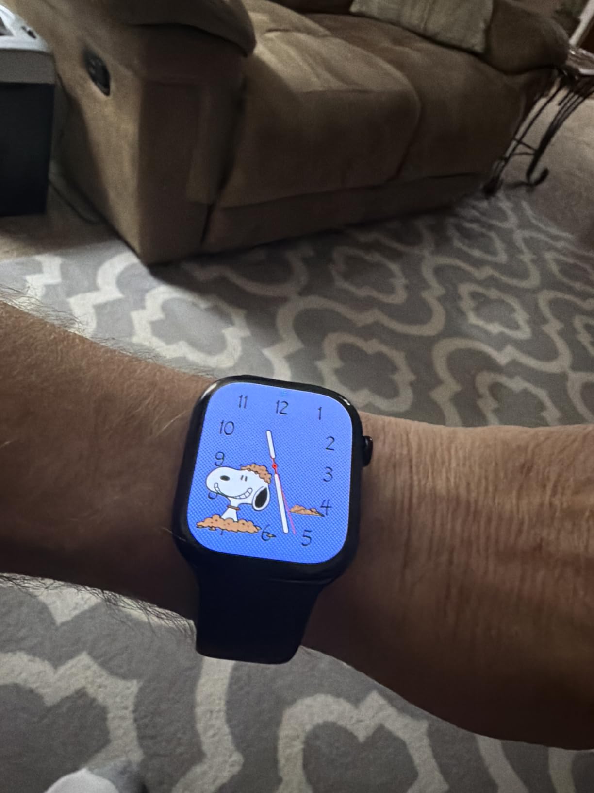 Apple Watch Series 11 [GPS 42mm] Smartwatch with Jet Black Aluminum Case with Black Sport Band - S/M. Sleep Score, Fitness Tracker, Health Monitoring, Always-On Display, Water Resistant customer photo 1