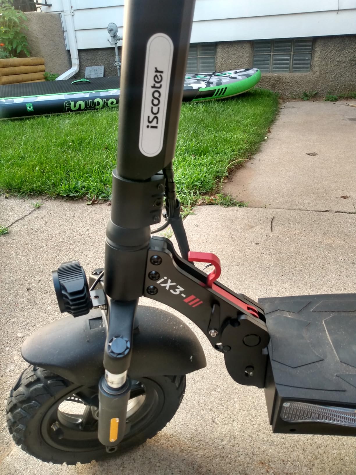 iScooter Electric Scooter for Adults,Off-Road Tires,Dual Suspension&Brakes customer photo 1