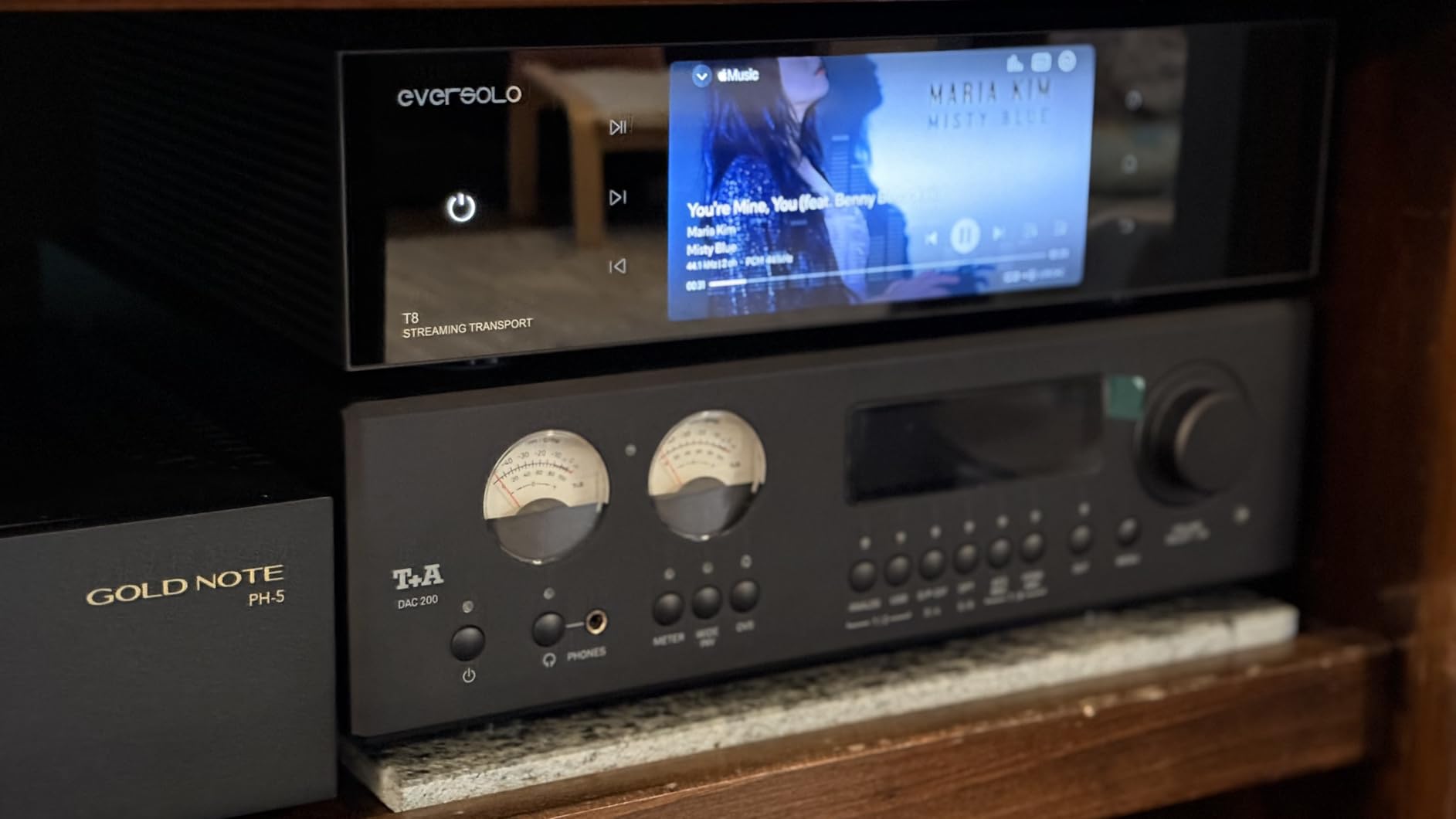 Eversolo T8 Music Streamer Transport with Remote | Dual Femtosecond Clocks, Fully Electrical Isolation Output & Stream Tidal, Qobuz and More | IIS, Coaxial, AES/EBU, USB Audio, and Optical Output customer photo 1
