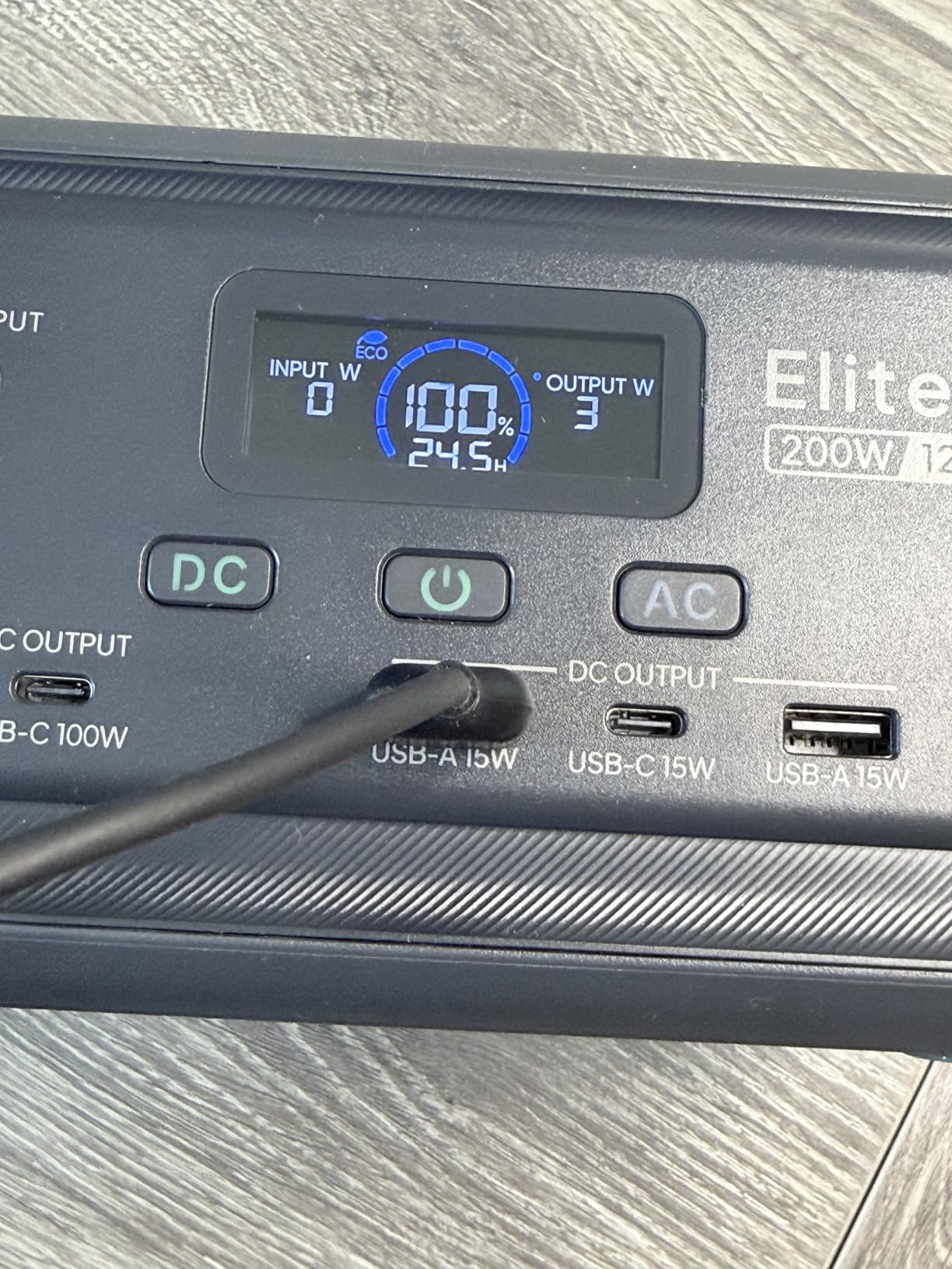 BLUETTI Elite 10 Mini Portable Power Station, 128Wh 200W Solar Generator customer photo 1
