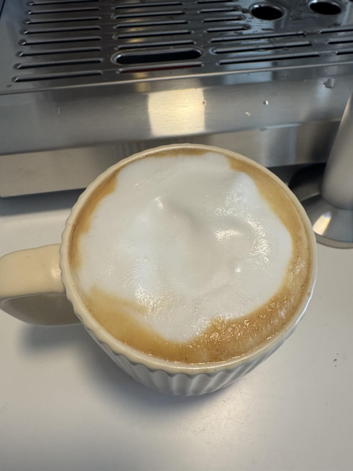 Kismile 20 Bar Dual Boiler Espresso Machine with Grinder & Milk Steamer customer photo 1