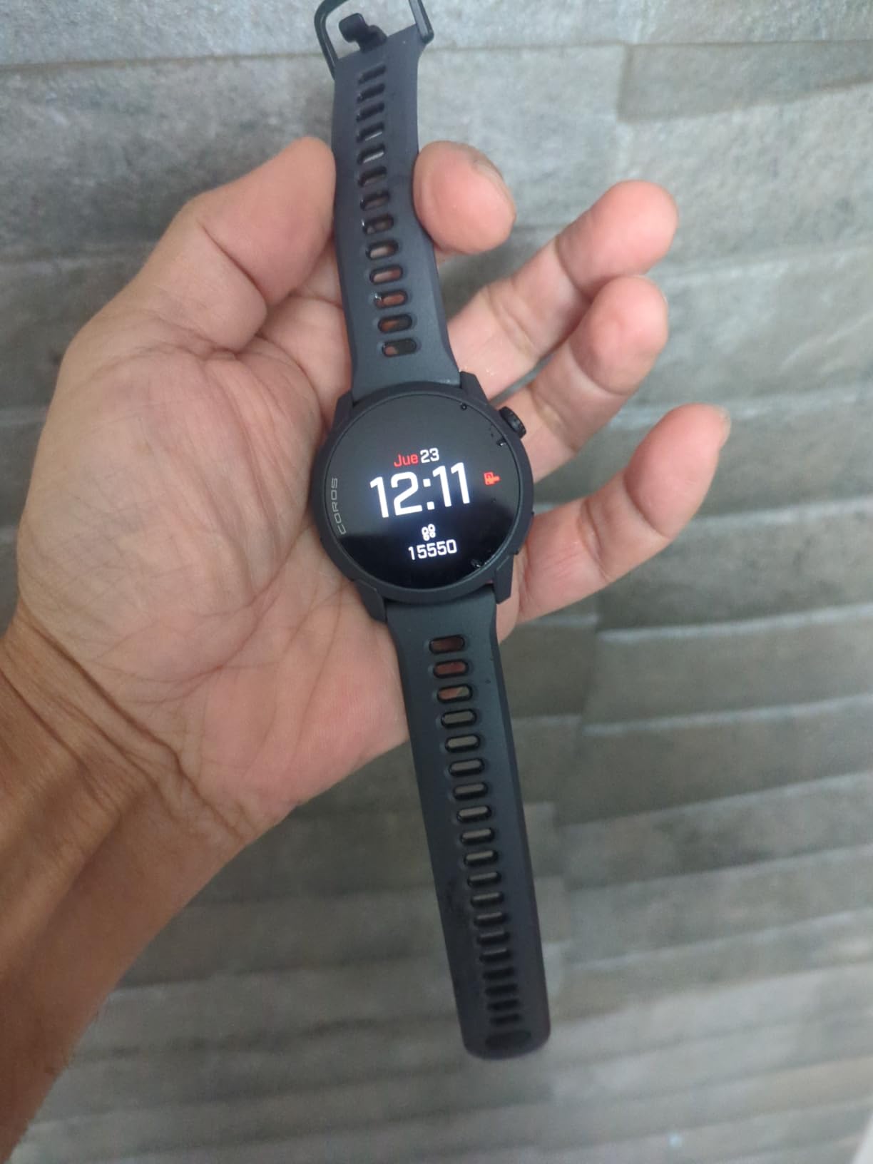 COROS PACE 4 Ultralight Sport GPS Watch for Run- Black Silicone, Standard customer photo 1