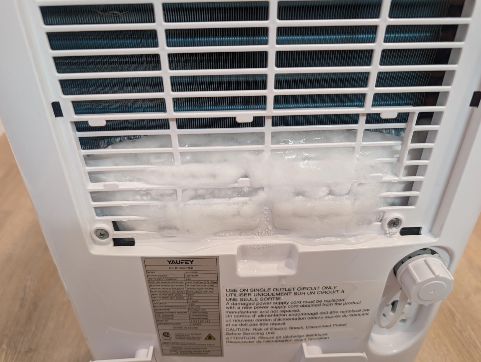 80 Pint Dehumidifier for Basement 5500 Sq. Ft. with Drain Hose, ENERGY STAR customer photo 1