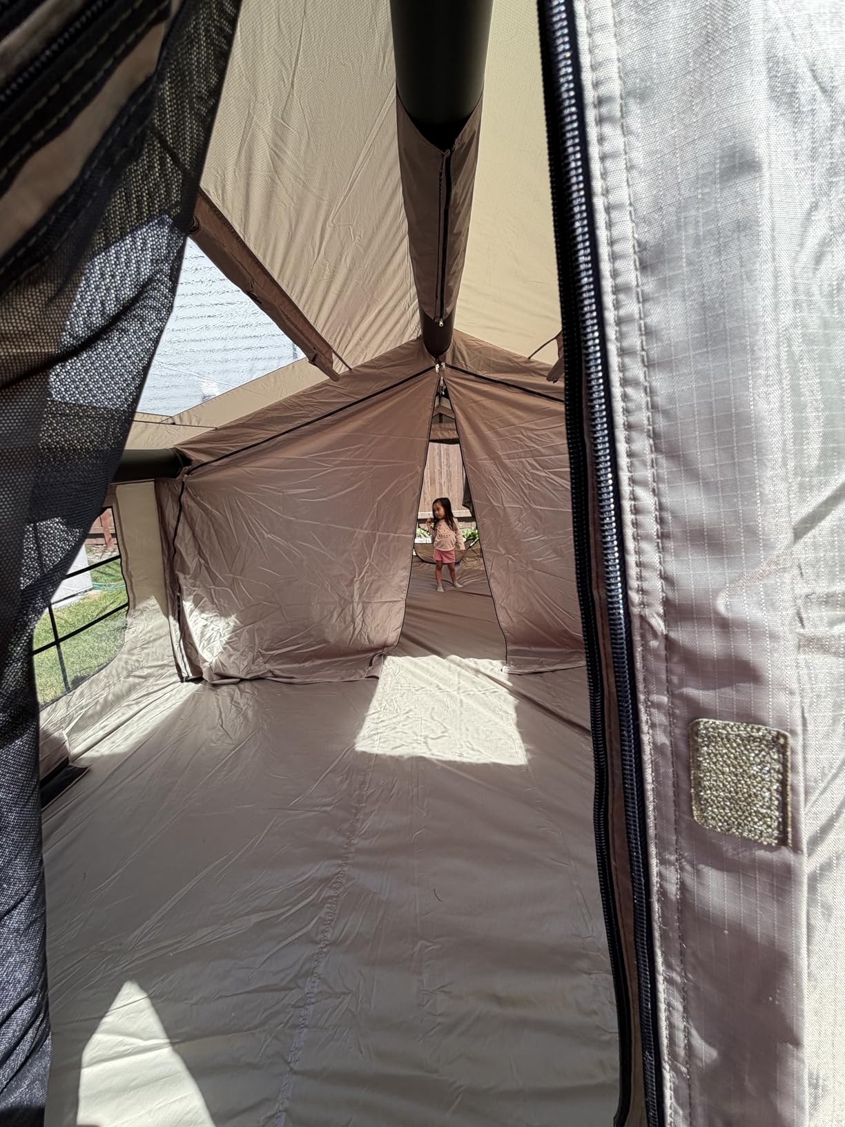 MC TOMOUNT Inflatable Tents for Camping, Large Family Blow Up Camping Tent customer photo 2