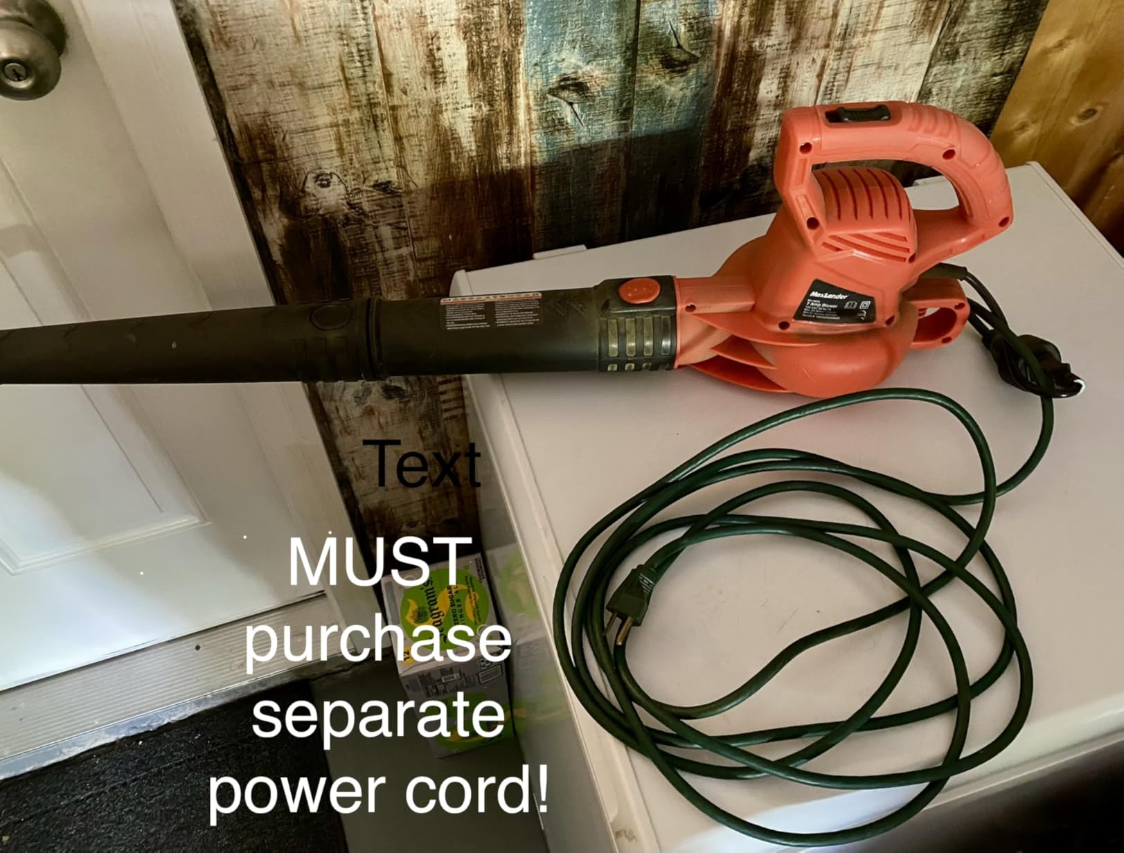 MAXLANDER Cordless Leaf Blower Vacuum Mulcher, 3-in-1 Leaf Vacuum with Bag customer photo 1