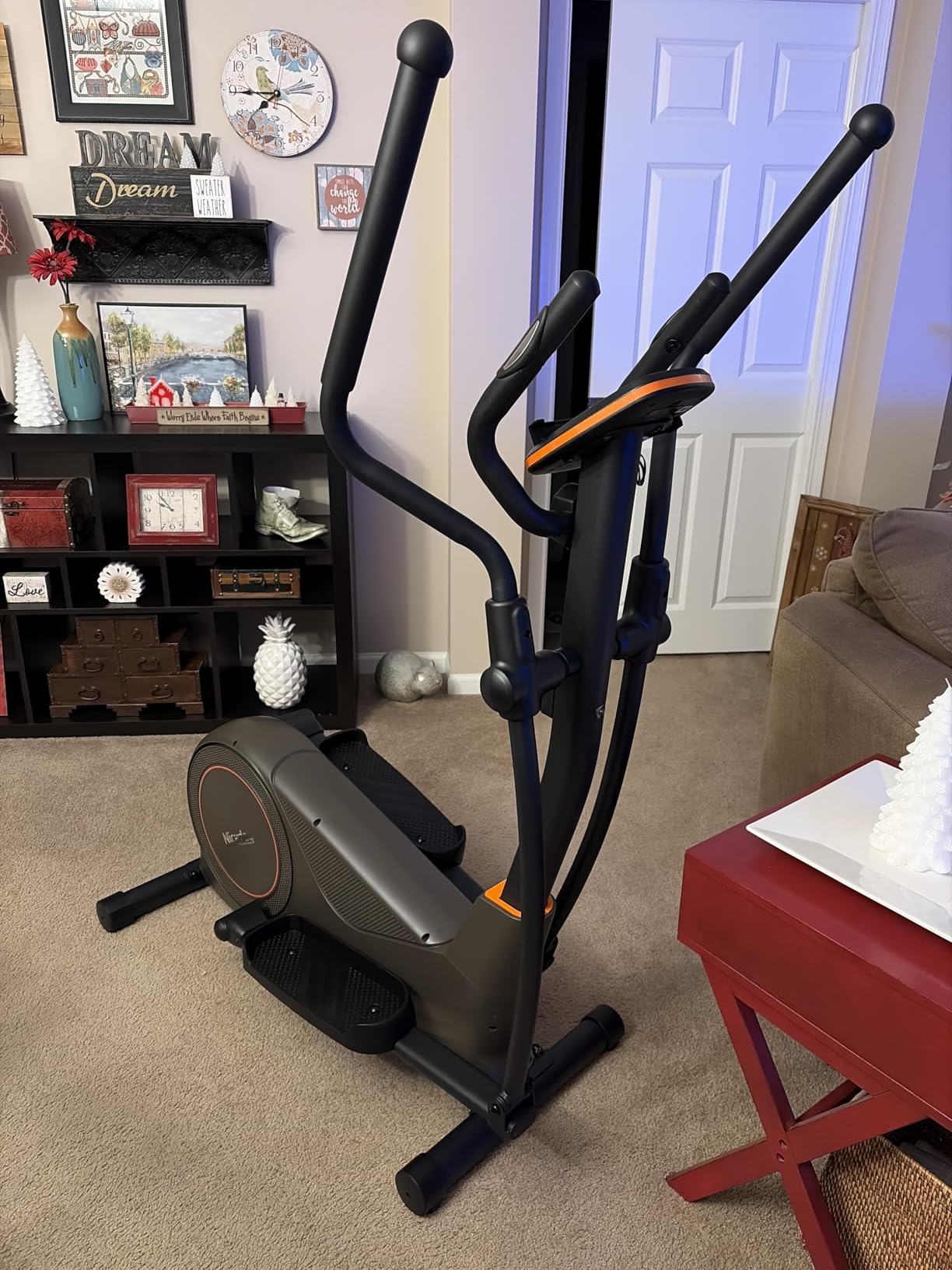 Niceday Elliptical Exercise Machine with 15.5IN/16IN/20IN Stride customer photo 2