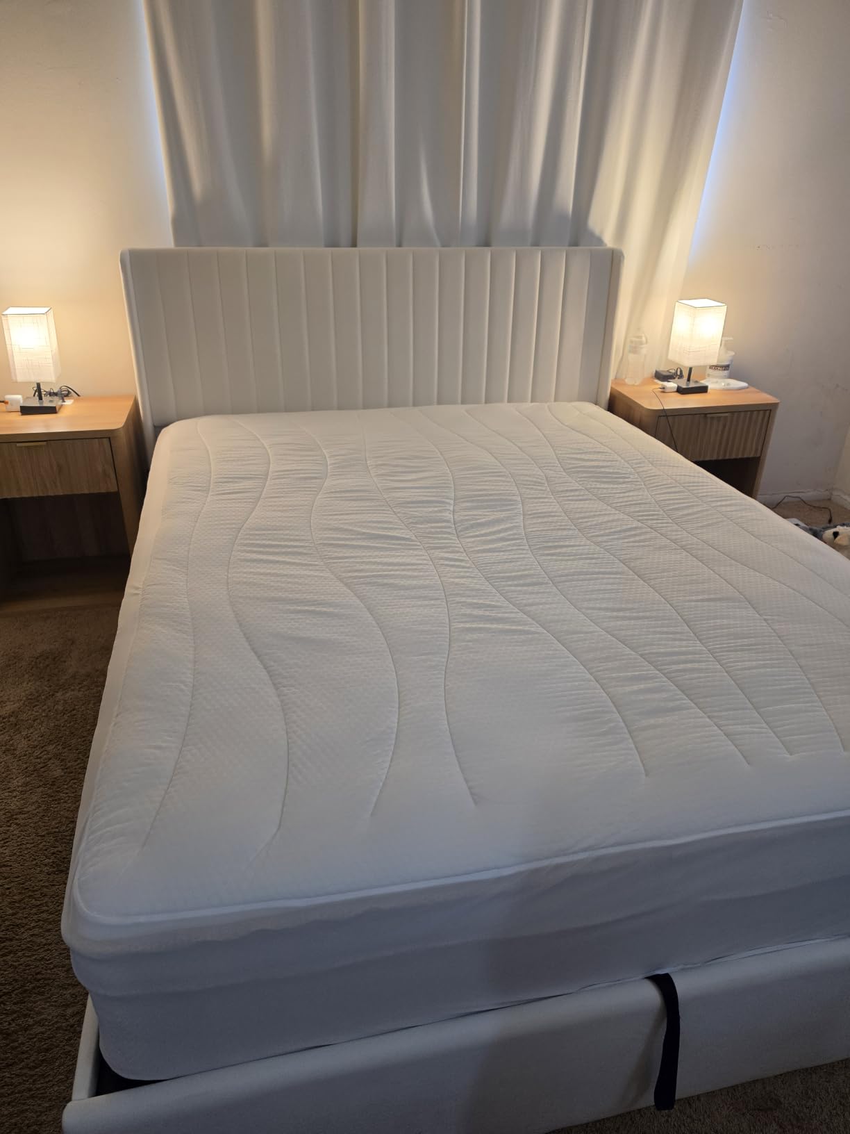 Elegear Cooling Mattress Pad Queen for Hot Sleepers with Arc-Chill® 3.0 customer photo 2