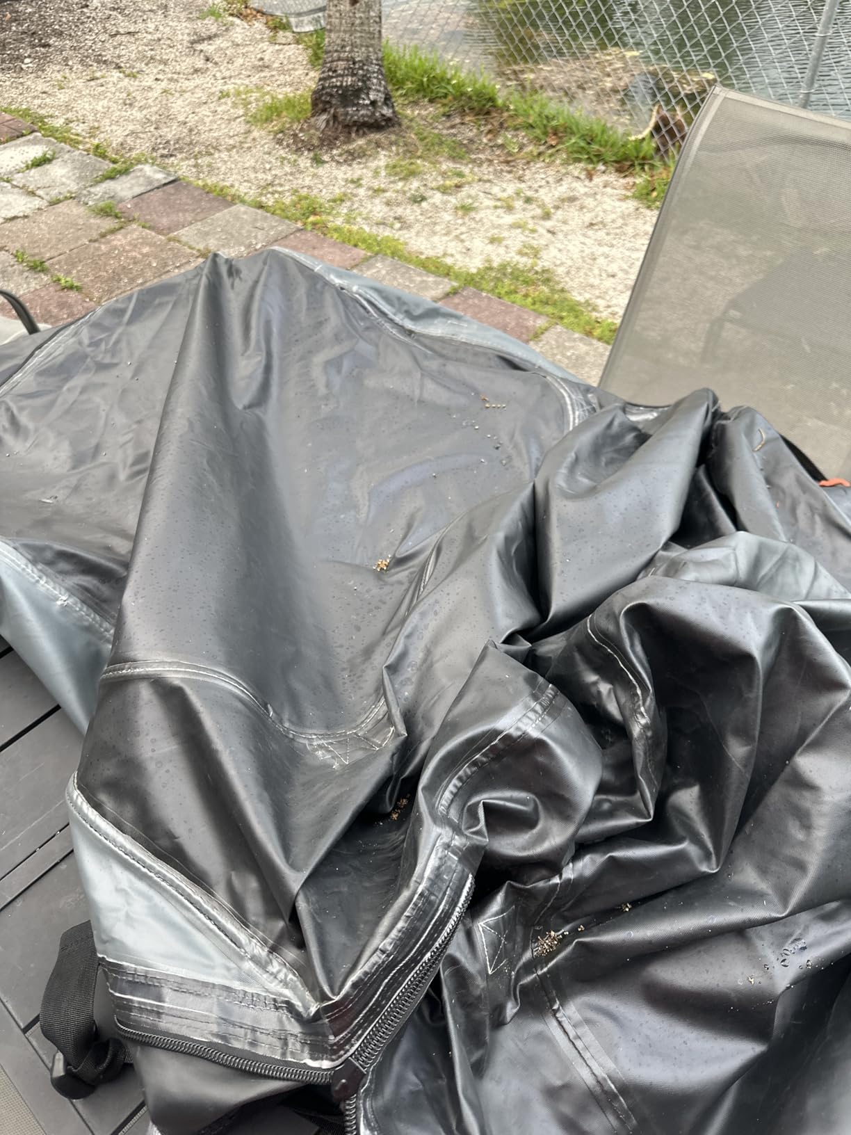 Sailnovo Rooftop Cargo Carrier roof Bag, 15 Cuft fit Cars with/Without Rack customer photo 2