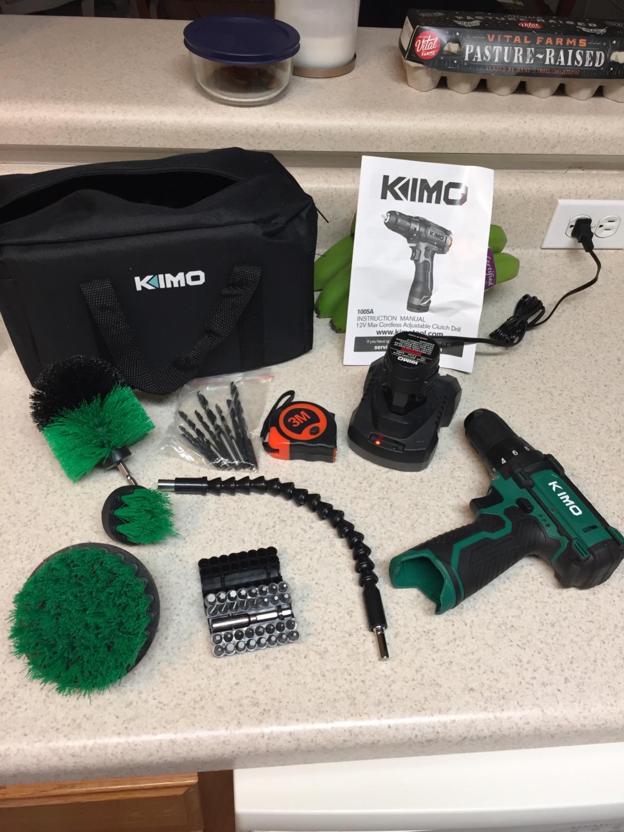 KIMO Impact Wrench 1/2 Cordless, Impact Gun for Car Tire, 20V Impact Driver customer photo 1