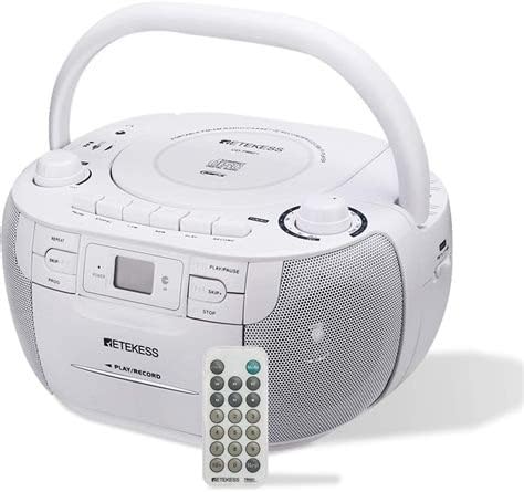 Retekess TR621P CD Player Boombox, Cassette Tape Player customer photo 1
