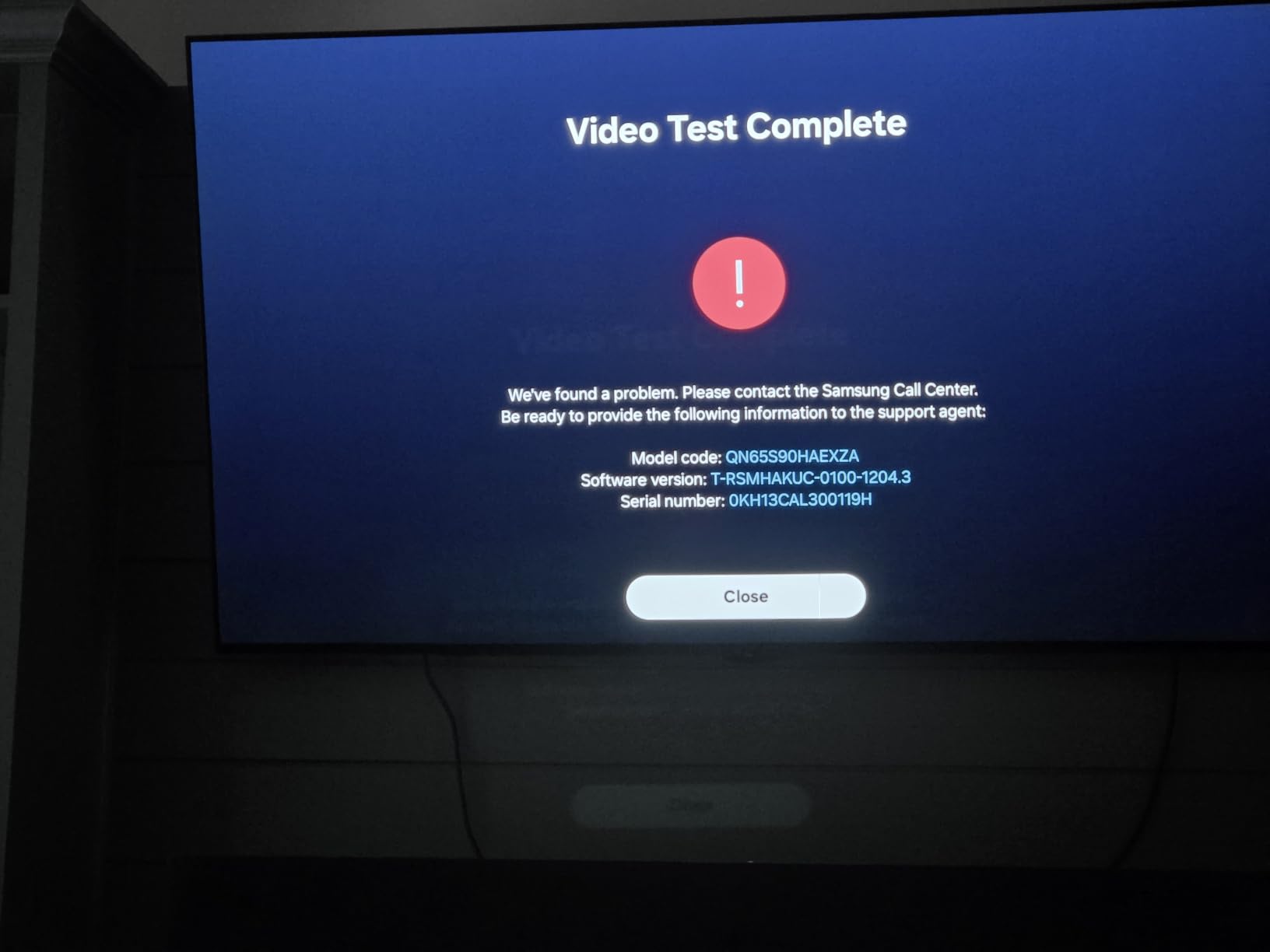 Samsung 65-Inch Class S90H Series, OLED, 4K, Smart TV, 2026 Model customer photo 2