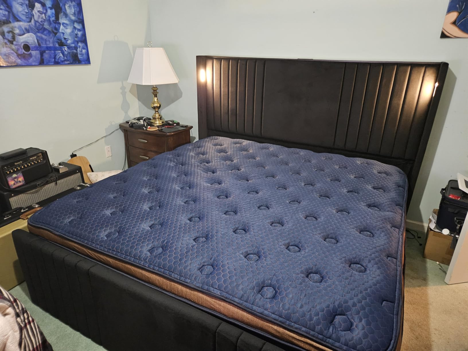 Brooklyn Bedding Aurora Luxe 14 Inch Queen Hybrid Mattress | Medium Feel | Cloud Pillowtop Upgrade | CERTIPUR-US Certified Foam customer photo 1