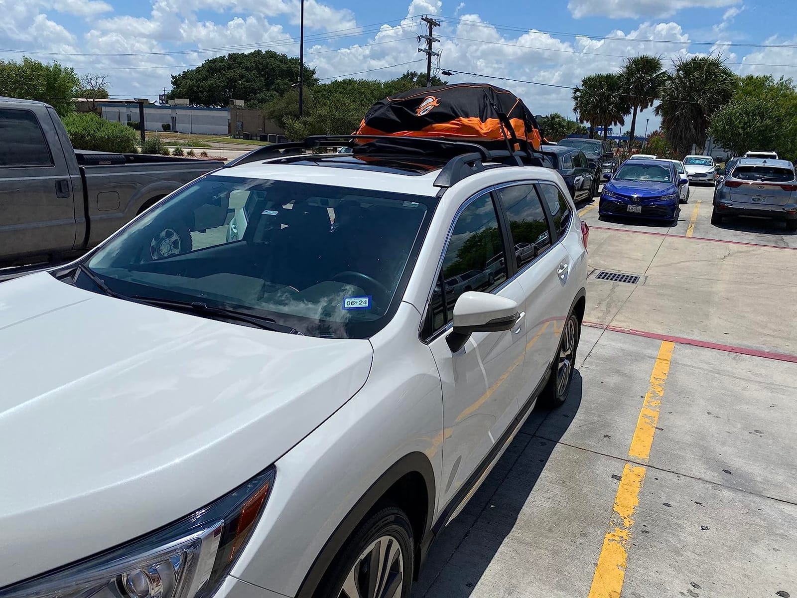 Sailnovo Aerodynamic Rooftop Cargo Carrier Bag, 20 Cubic Feet Waterproof customer photo 1