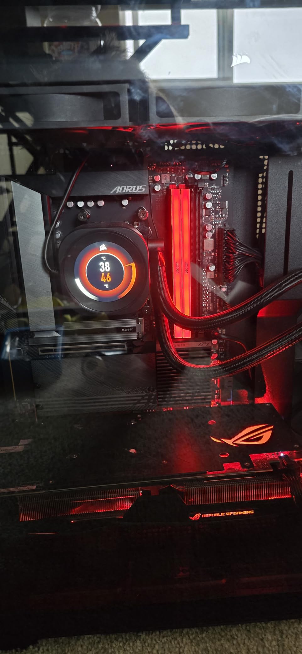 Lexar Thor Z RGB DDR5 RAM 32GB Kit (2x16GB) 6000MHz CL38 DRAM 288-Pin UDIMM customer photo 1