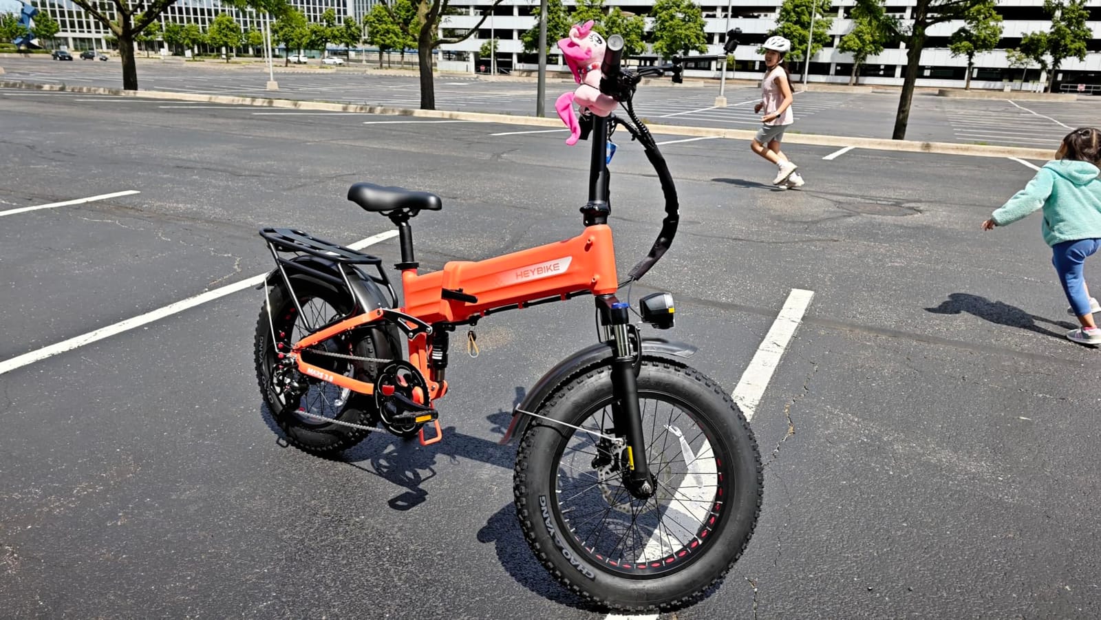 Heybike Mars 3.0 Foldable Electric Bike,Nax 70+Miles,1400W Peak Motor 32MPH customer photo 2